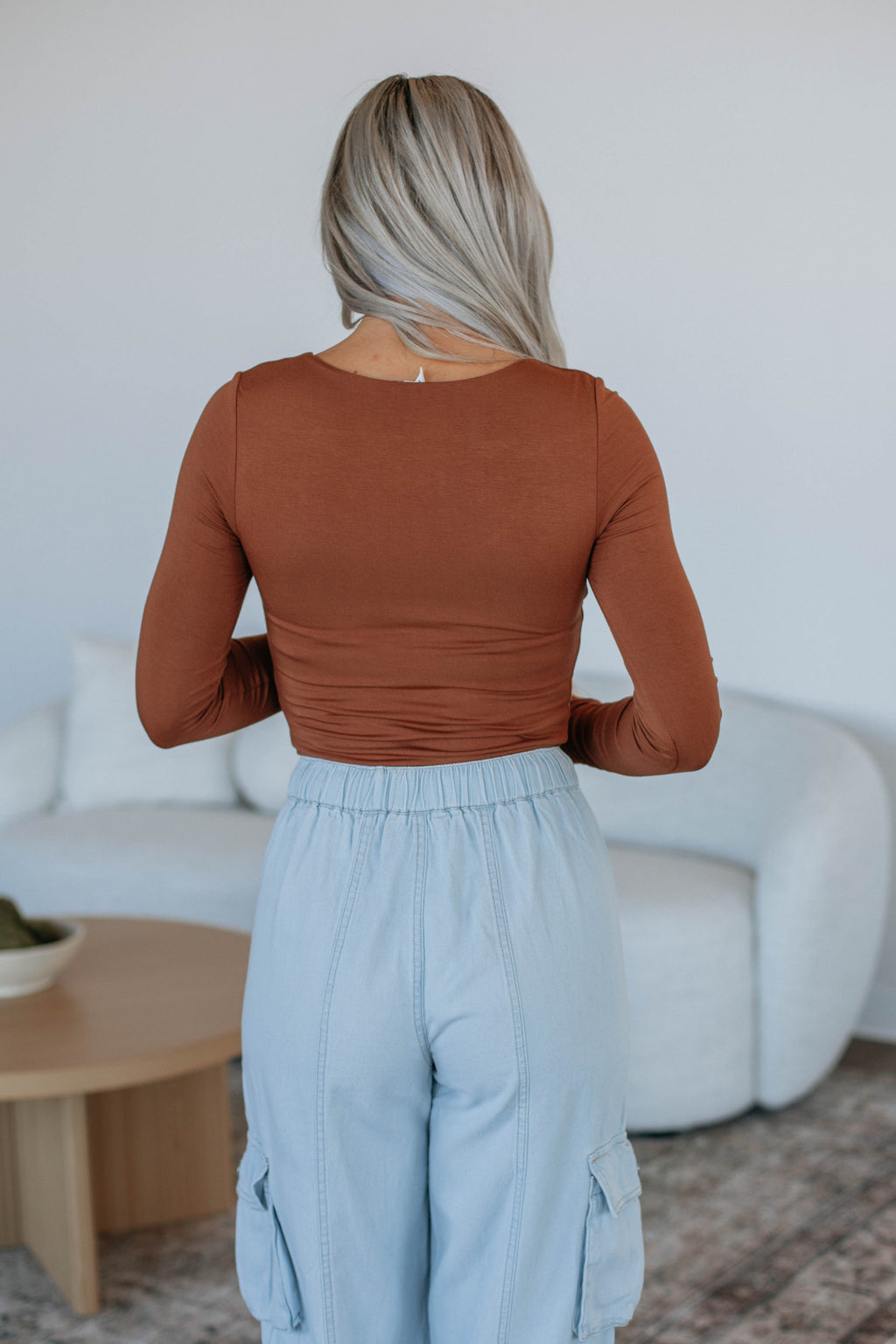 Shayla Basic Top - Caramel