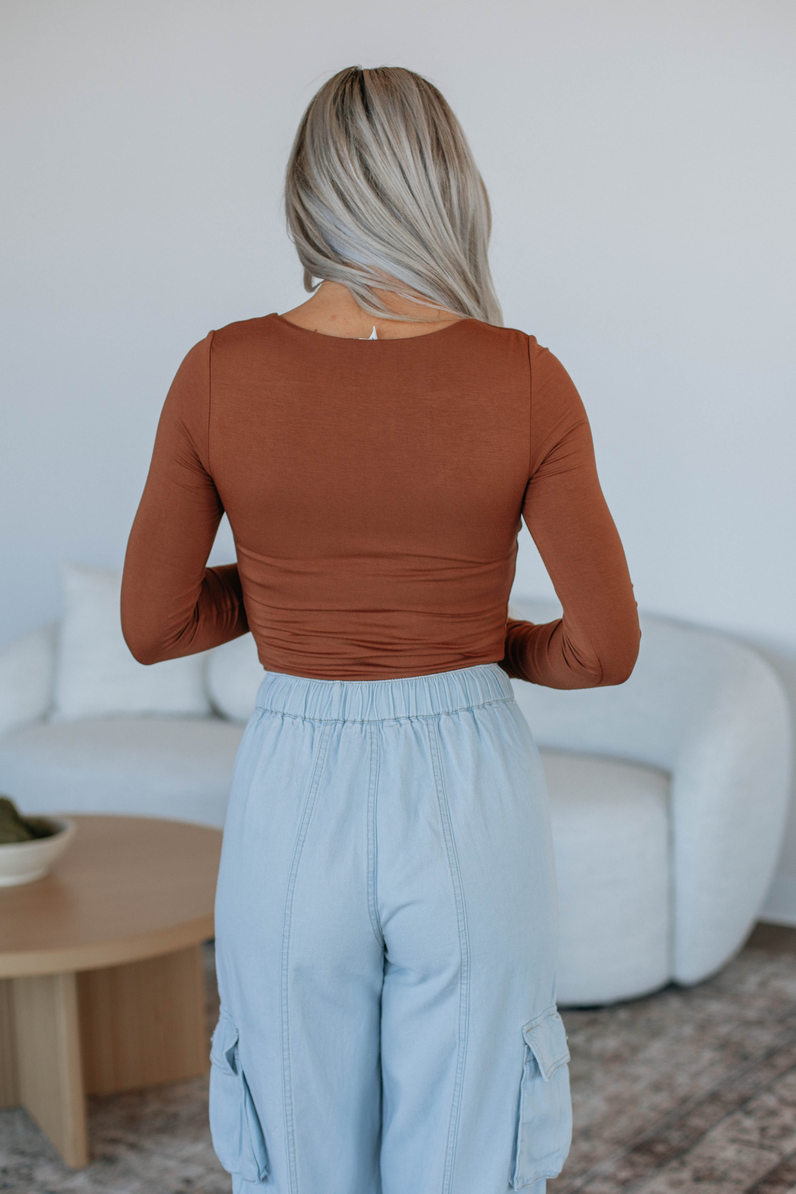 Shayla Basic Top - Caramel