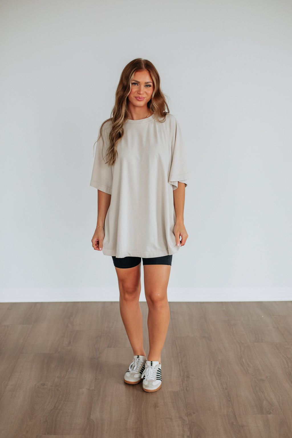 Skylen Oversized Tee - Natural