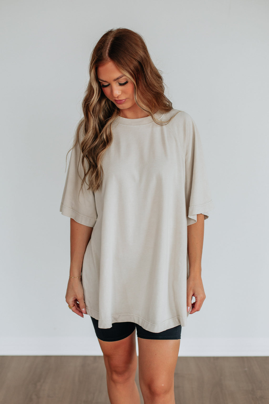 Skylen Oversized Tee - Natural