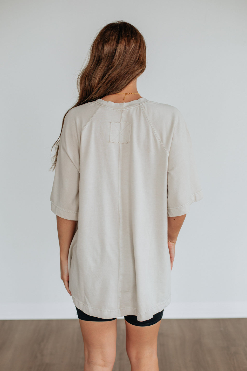 Skylen Oversized Tee - Natural