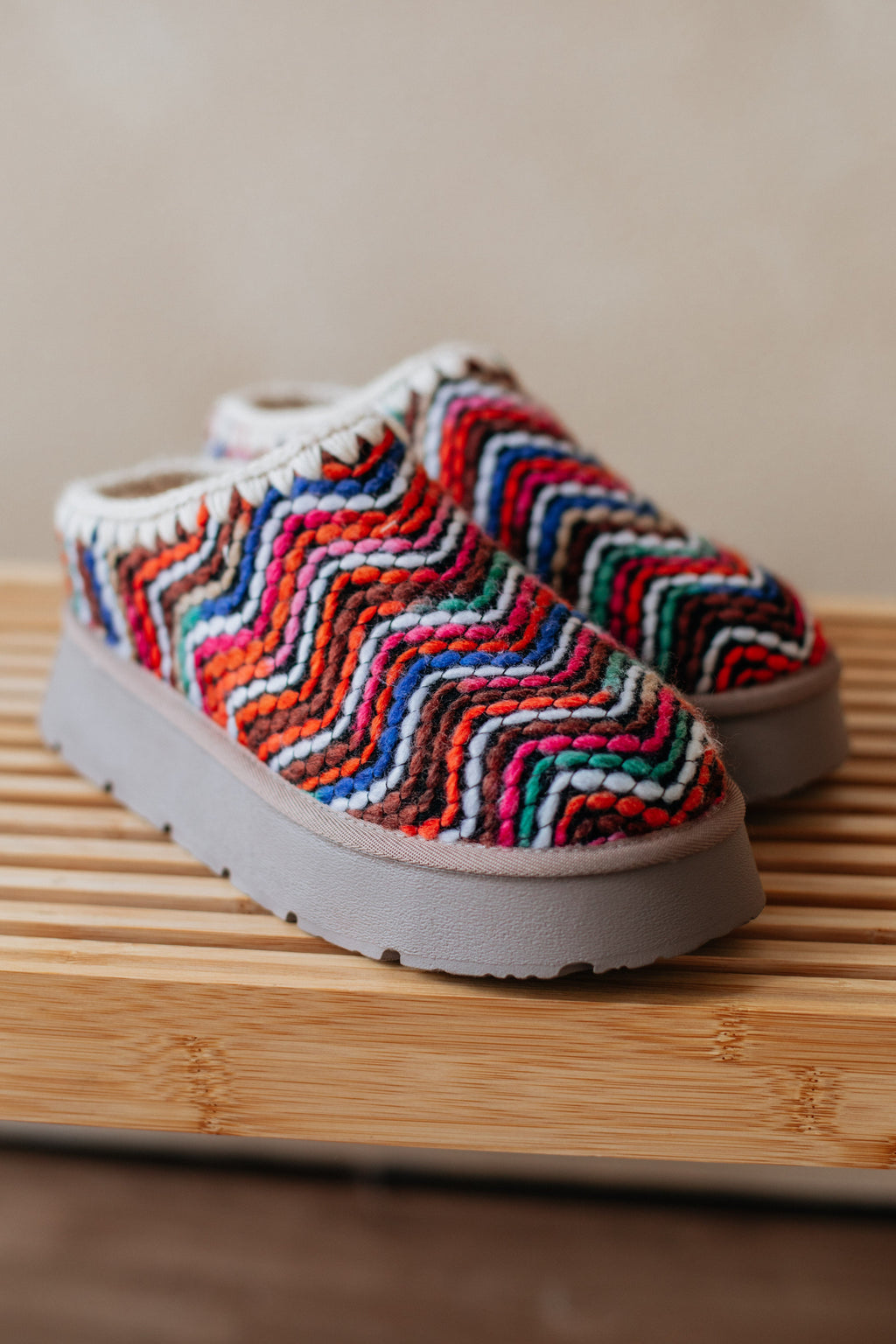 Tread Softly Platform Slippers