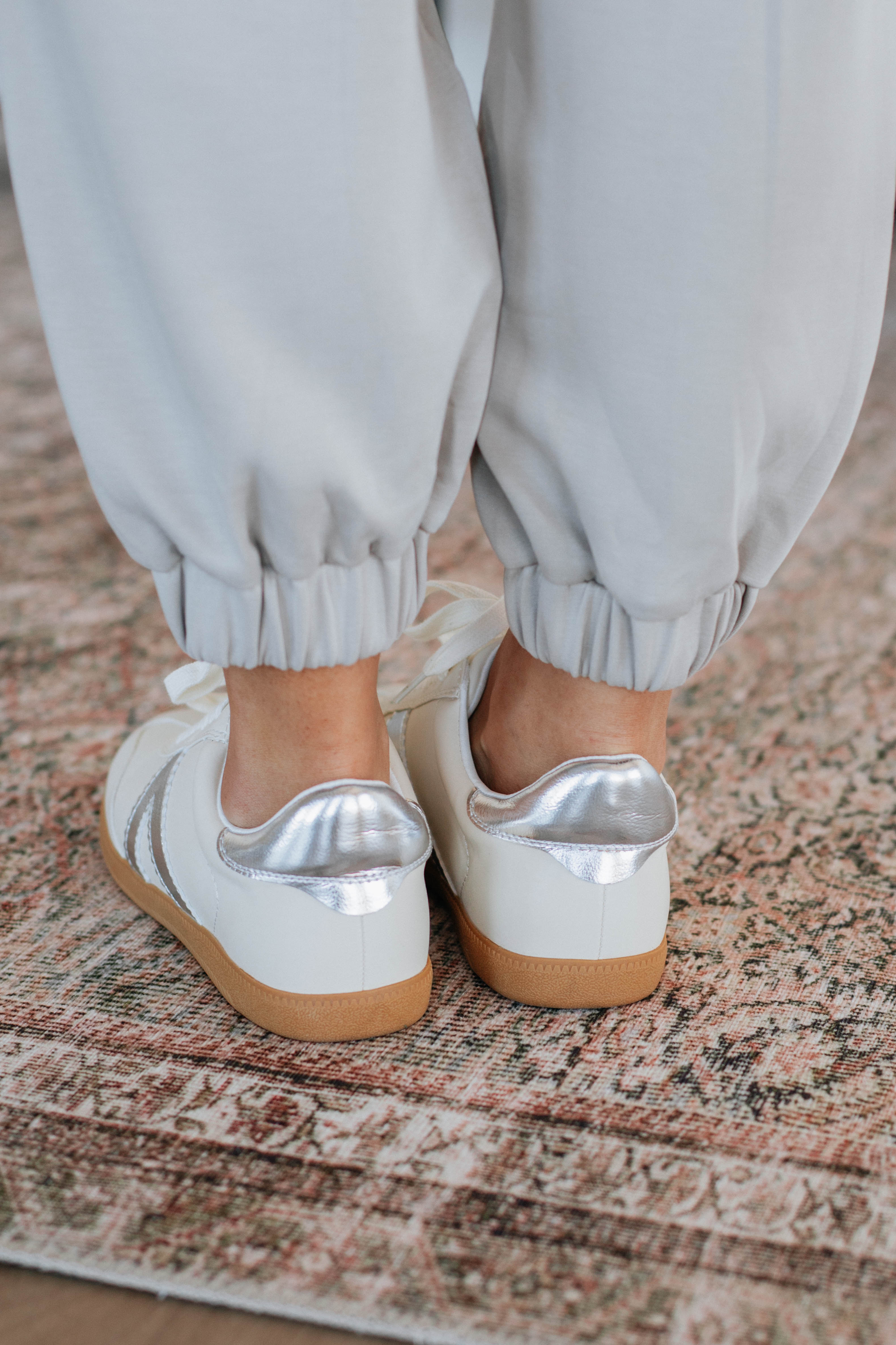 Can't Be Bothered Sneakers - Cream