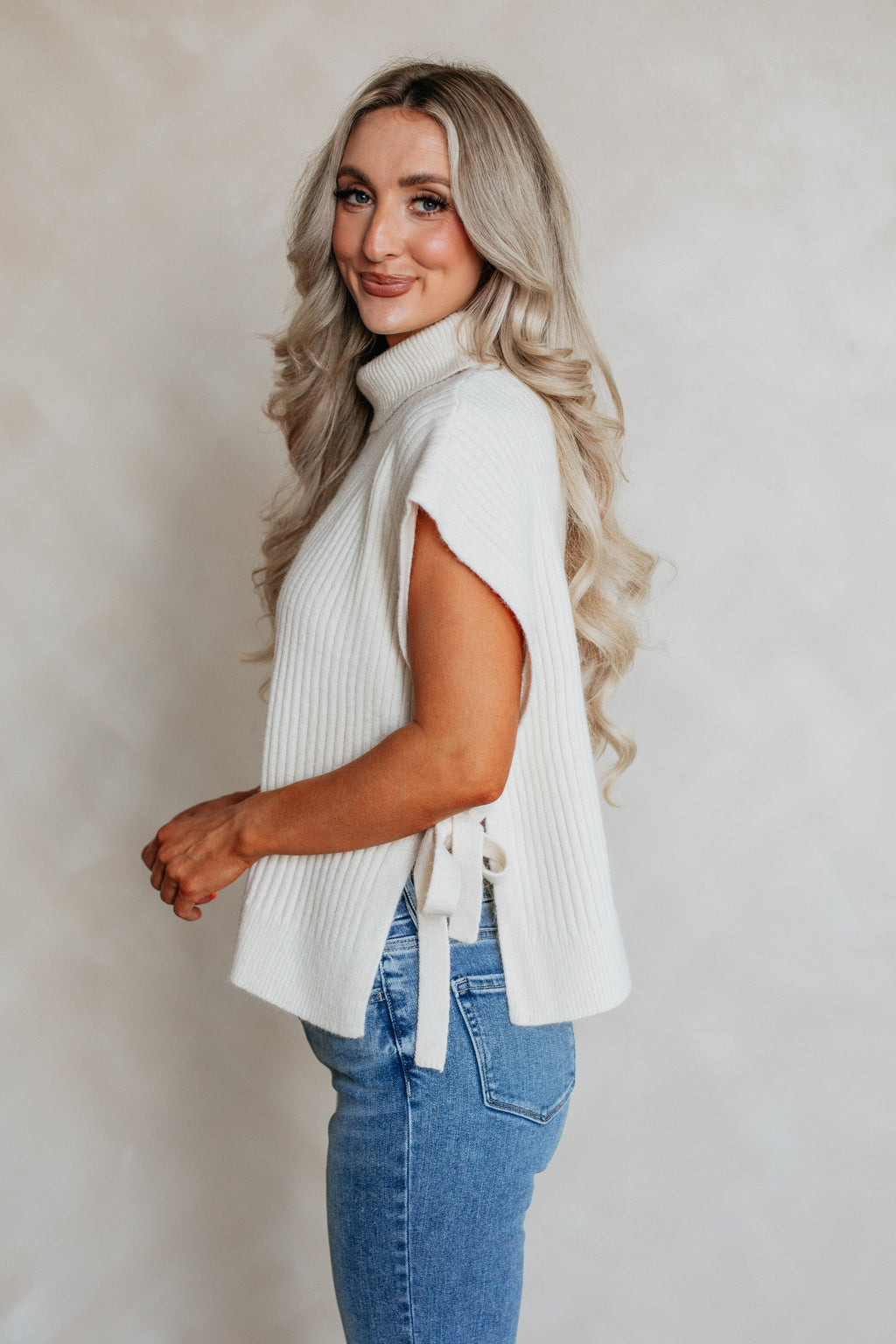 Ramie Sweater Vest