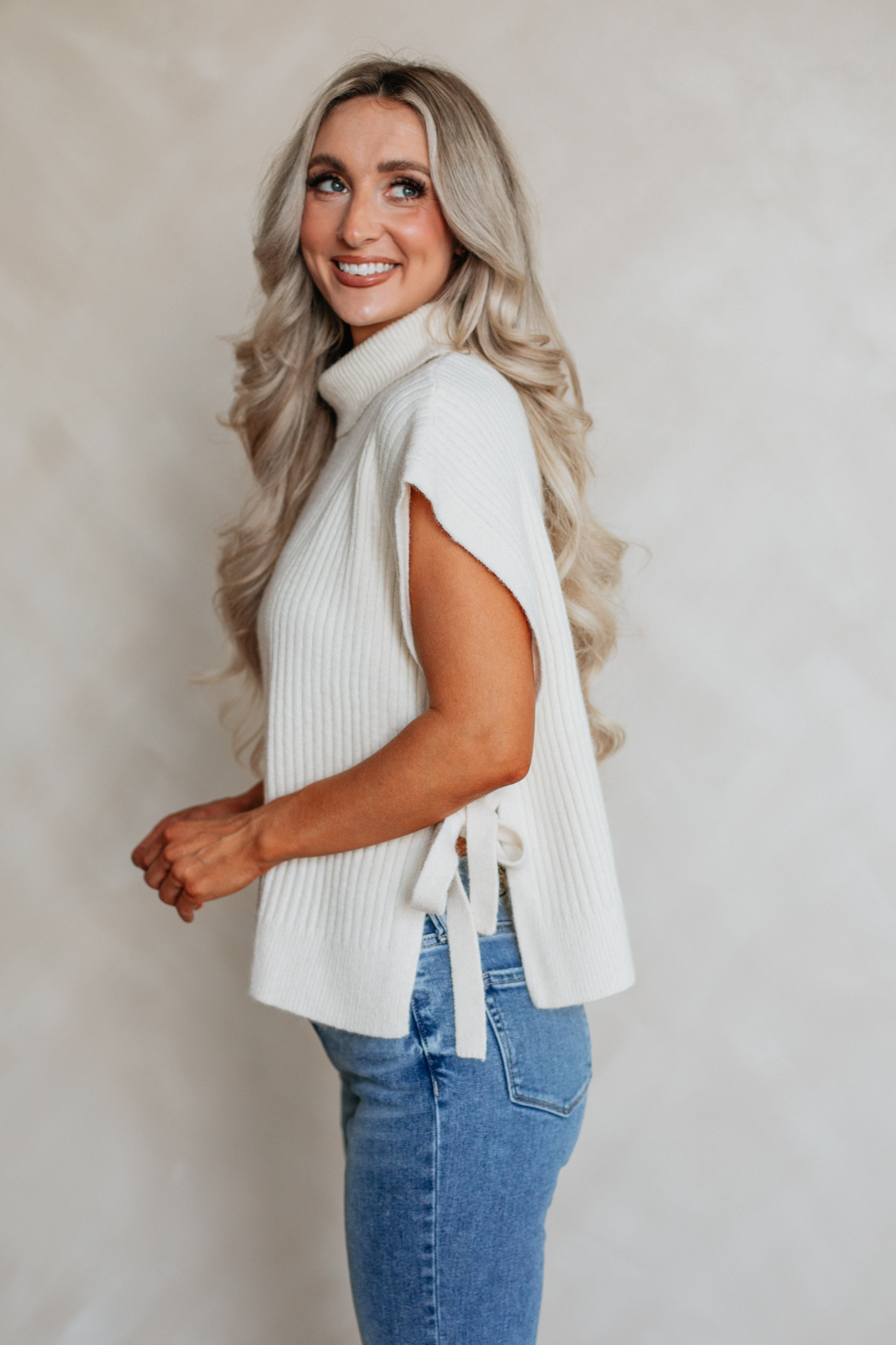 Ramie Sweater Vest