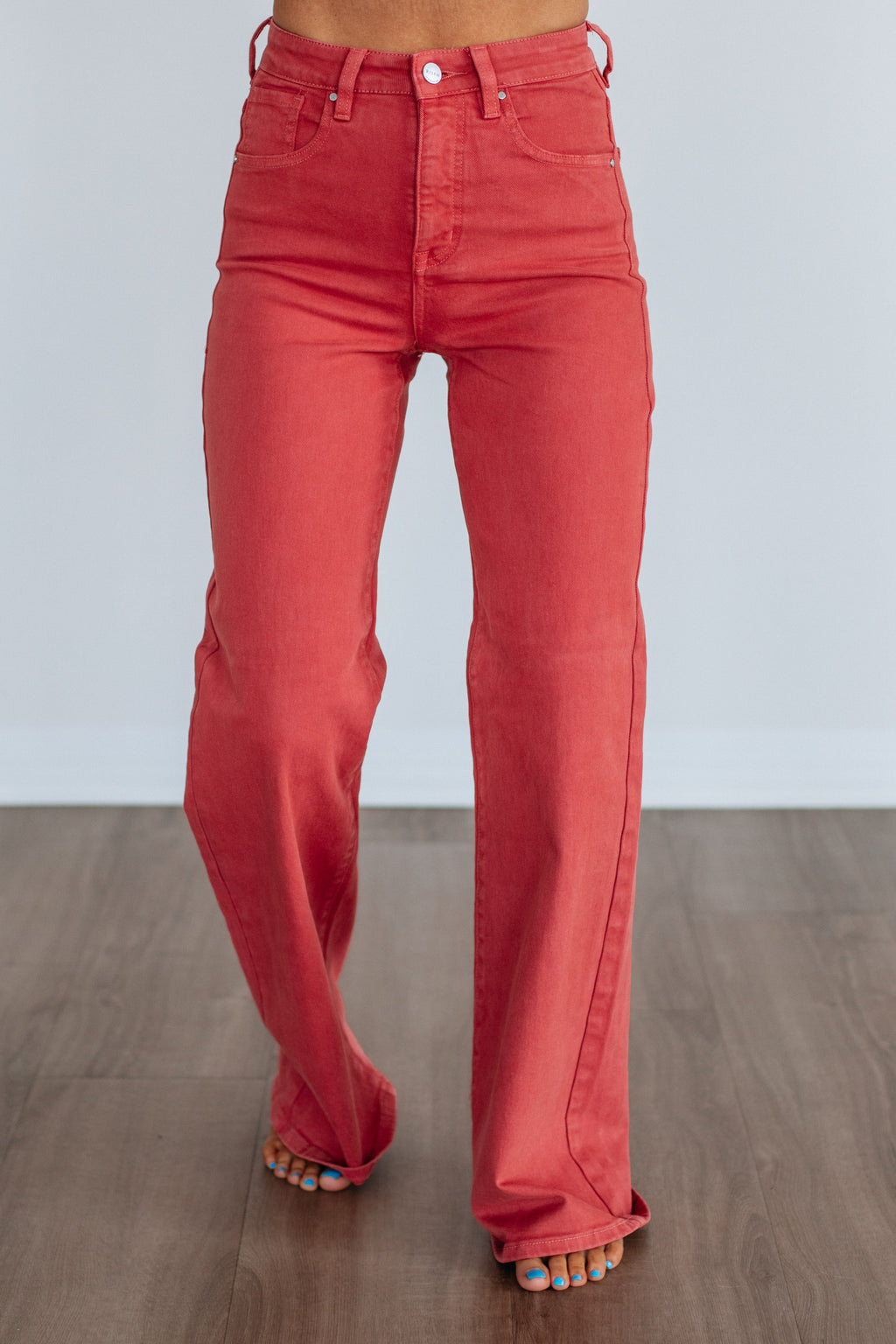 Kenna Risen Jeans - Brick