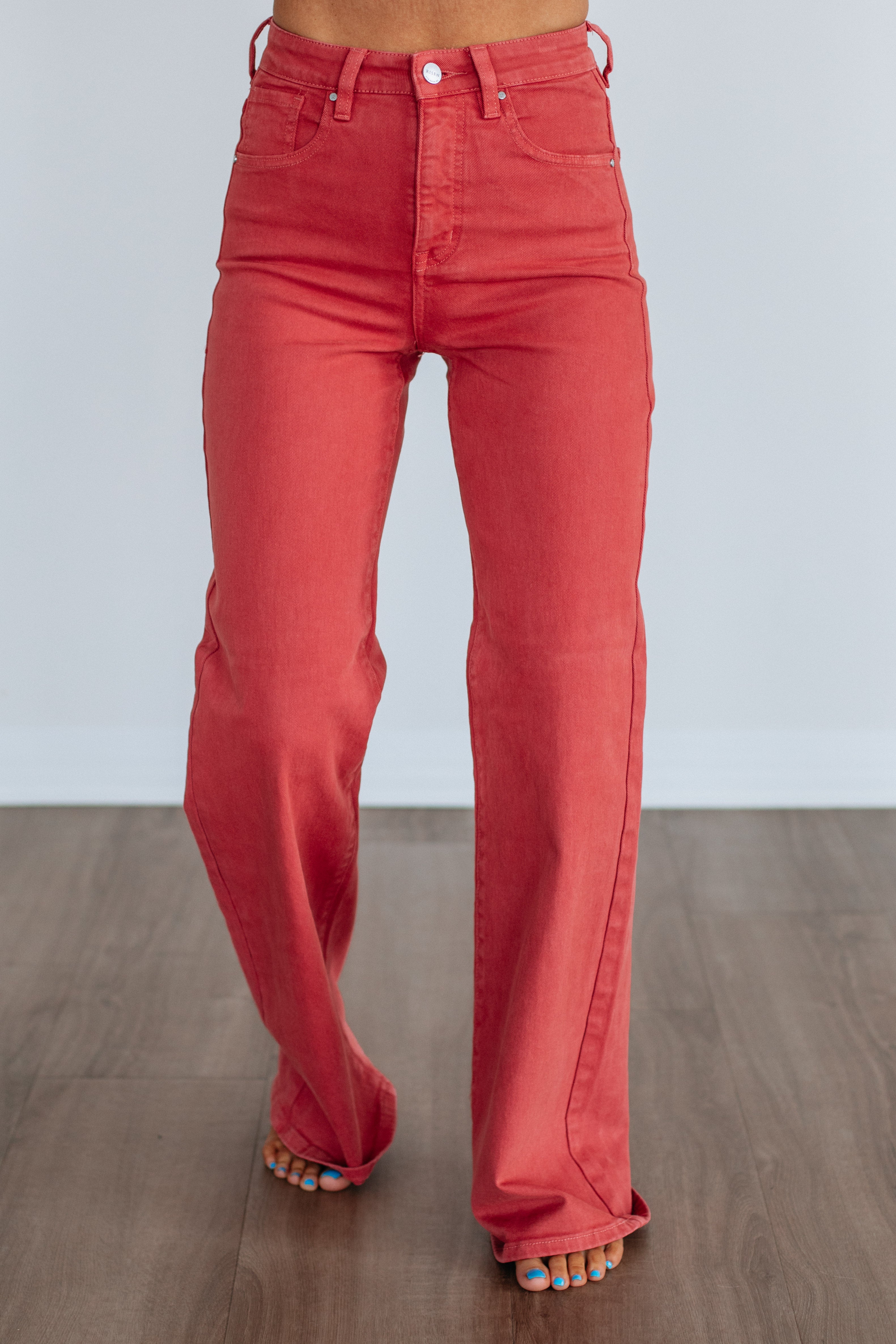 Kenna Risen Jeans - Brick