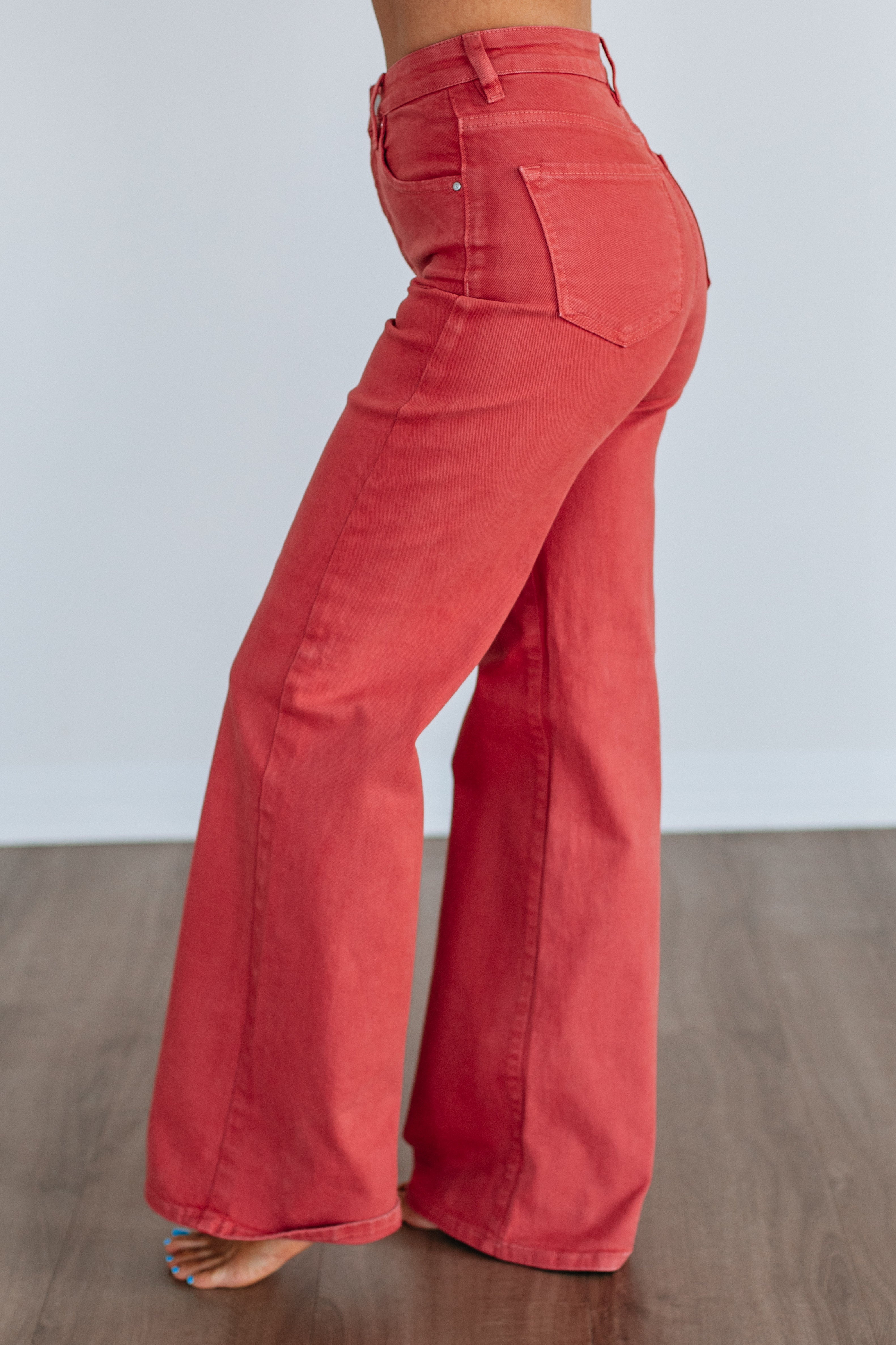 Kenna Risen Jeans - Brick