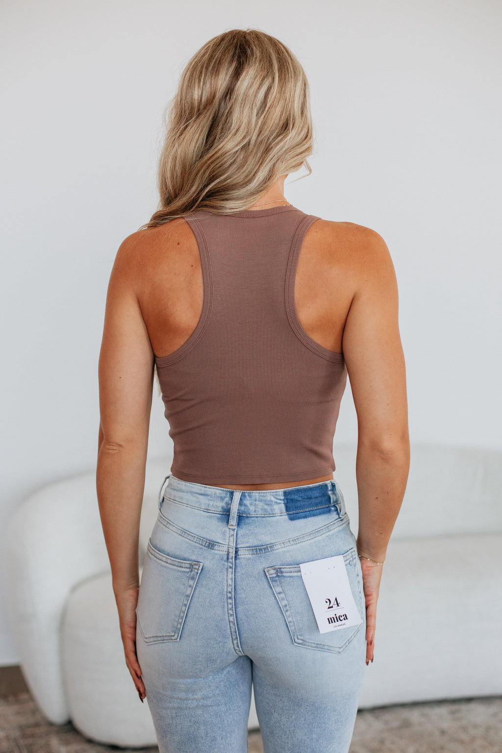 Avrielle Ribbed Tank