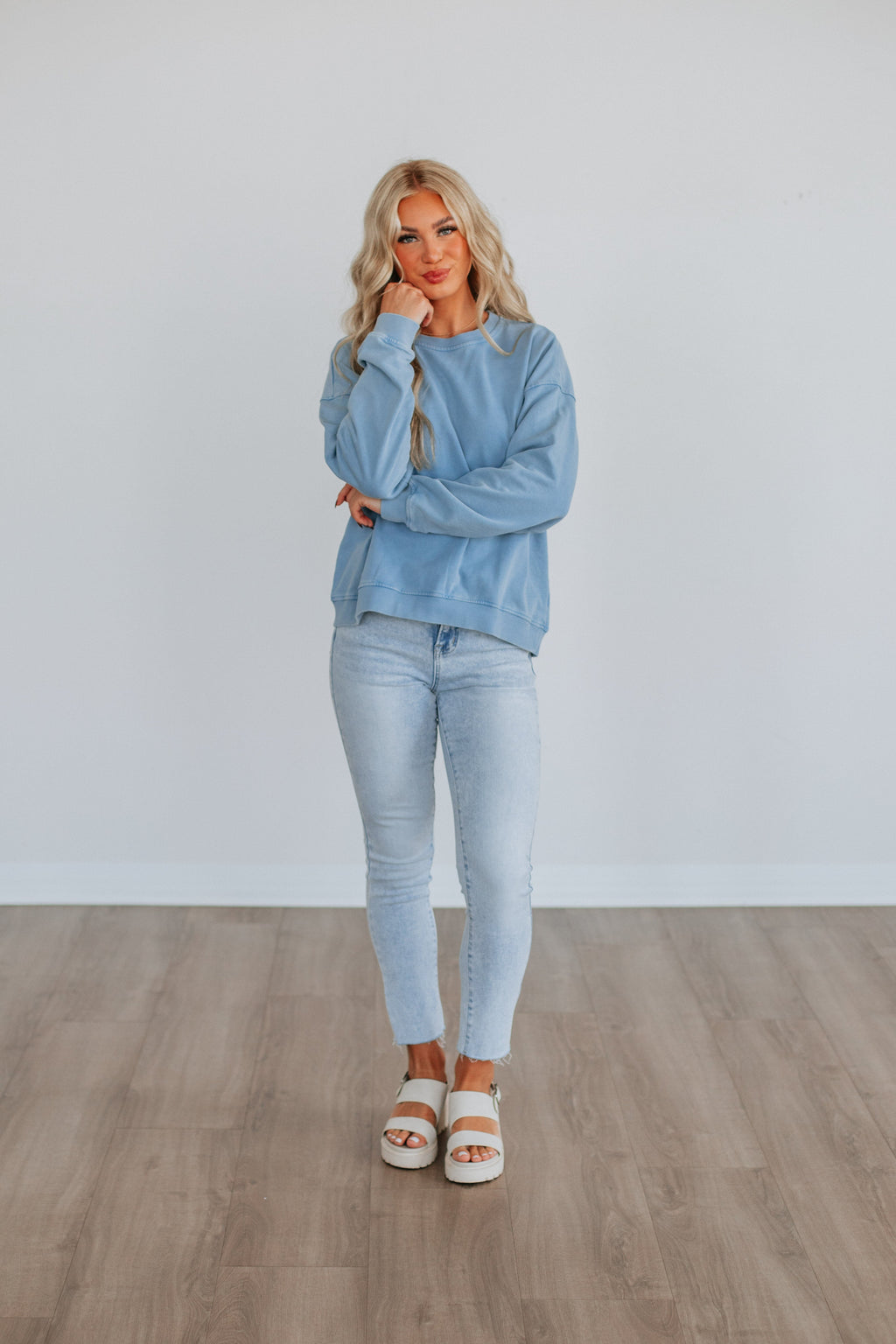 Amala Washed Crewneck