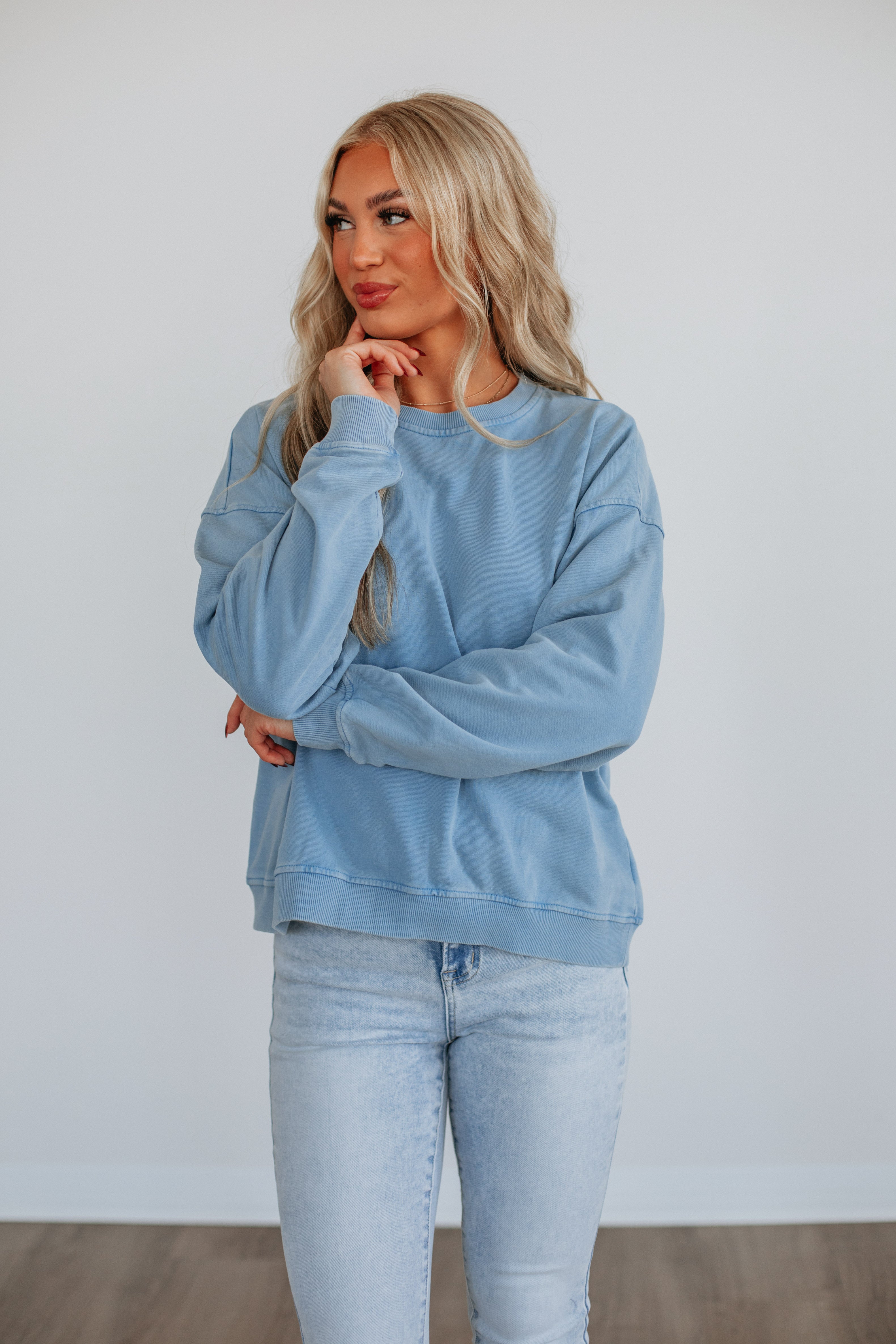 Amala Washed Crewneck