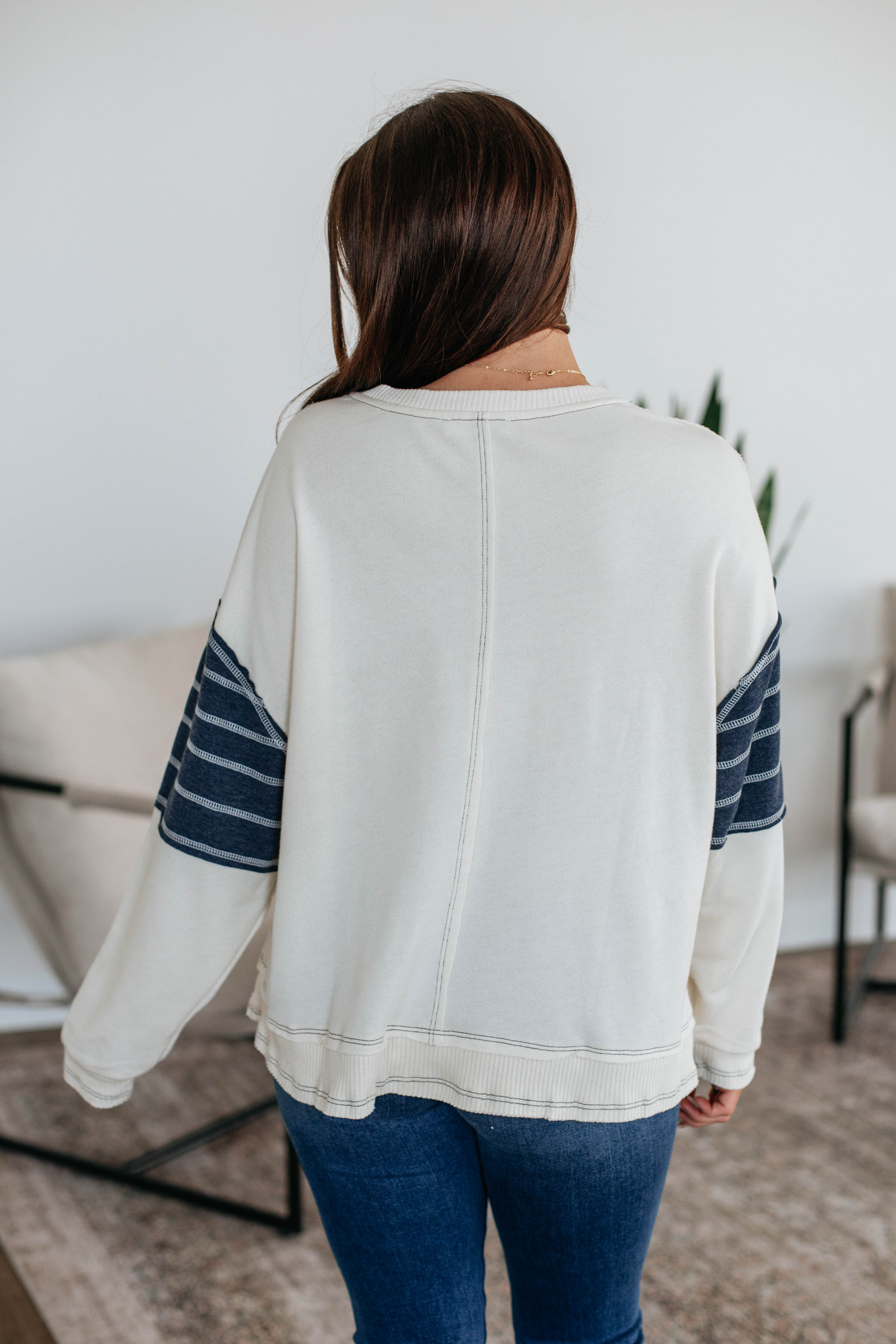 McKinley Striped Crewneck