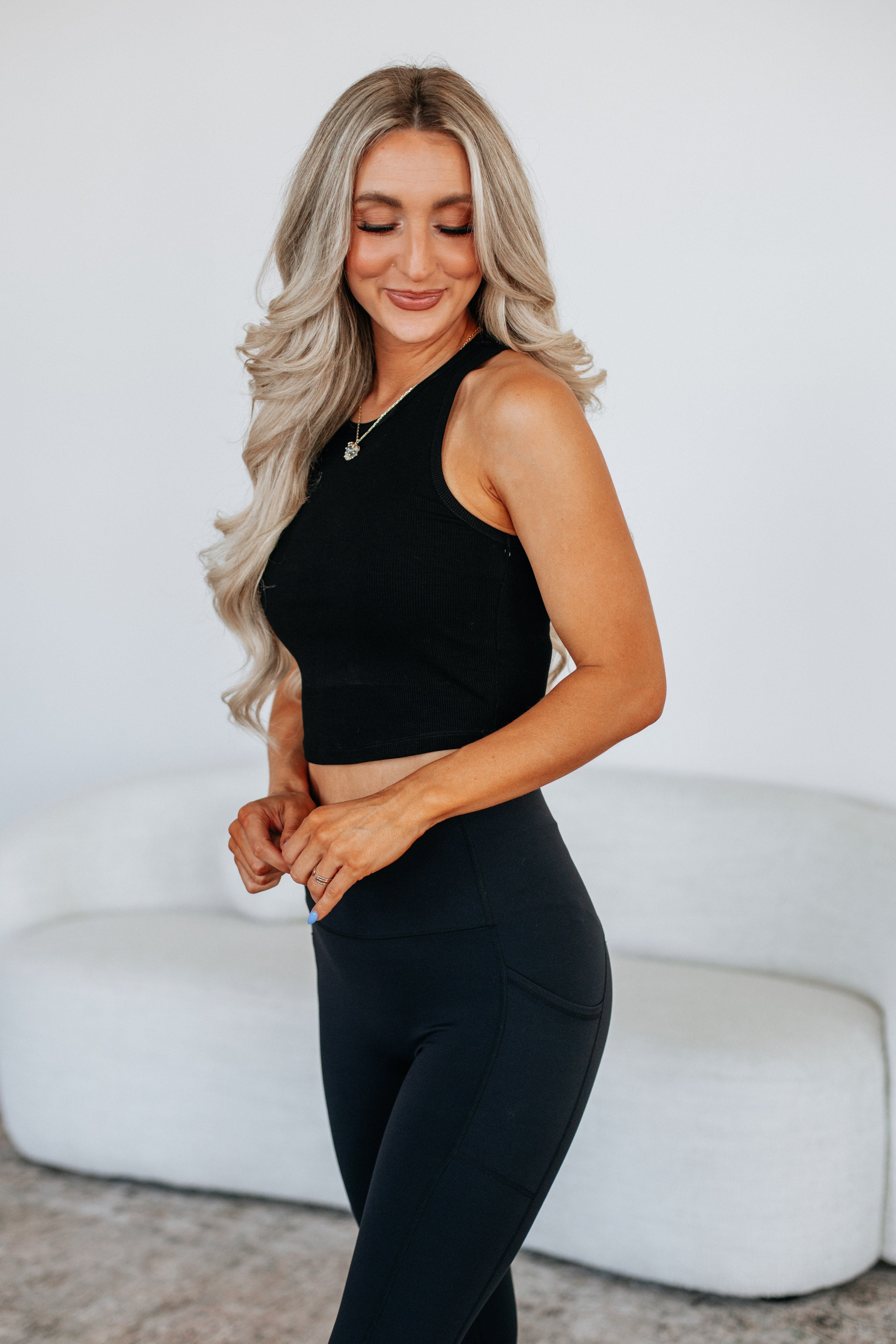 Avrielle Ribbed Tank