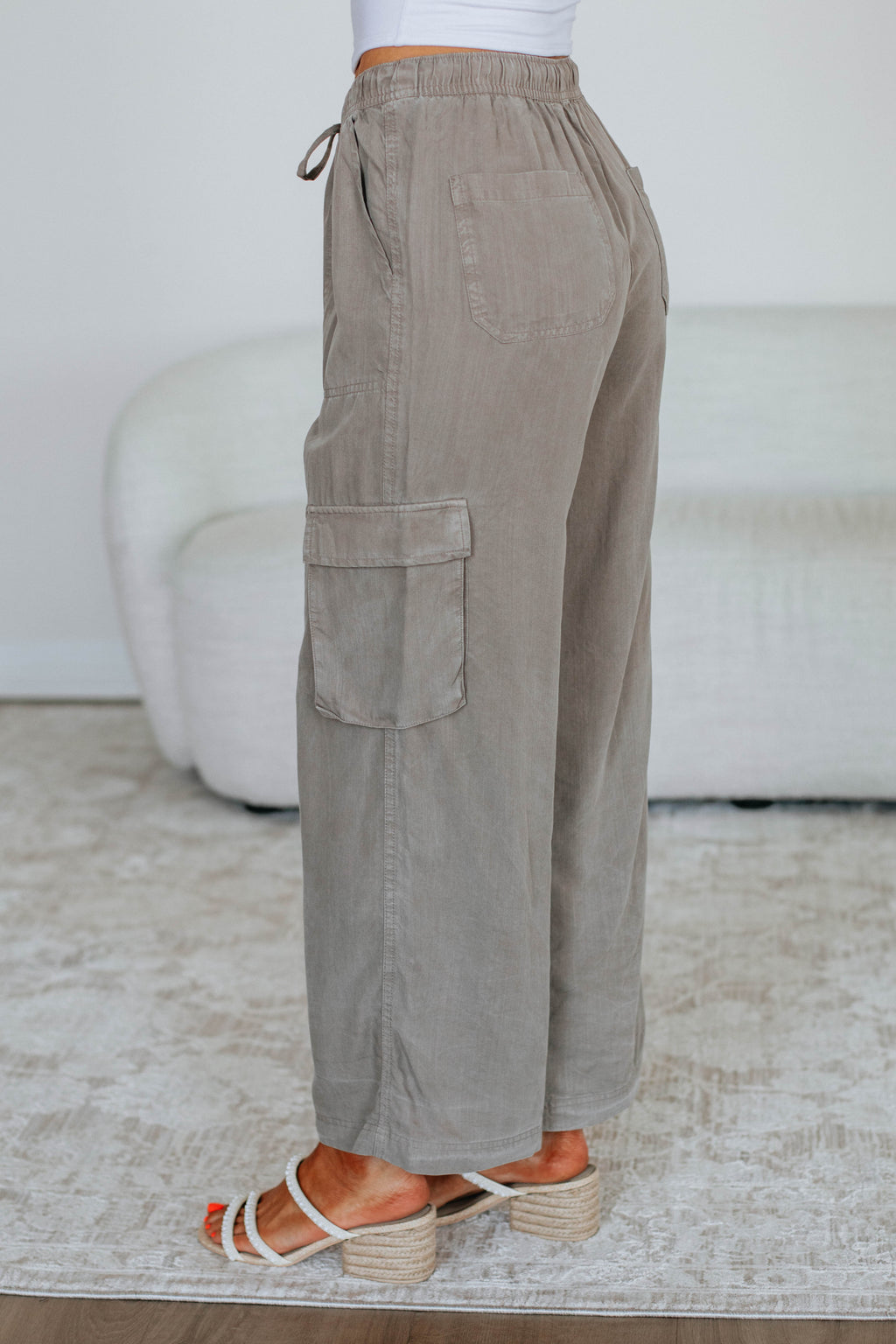Wylie Cargo Pants - Taupe