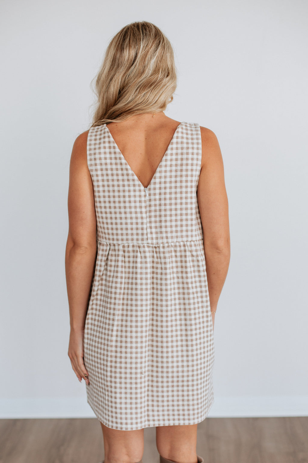 Lydie Gingham Dress