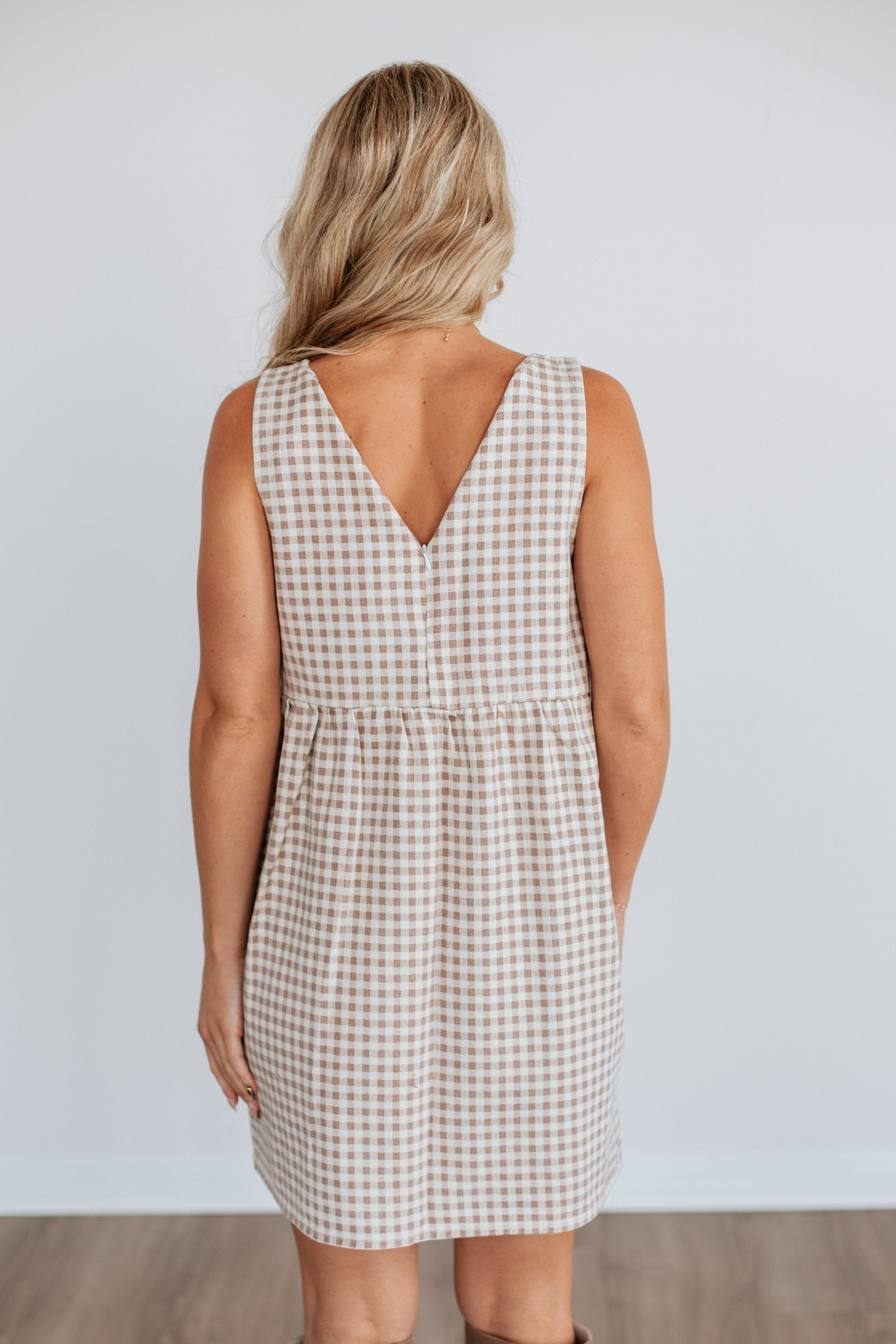 Lydie Gingham Dress