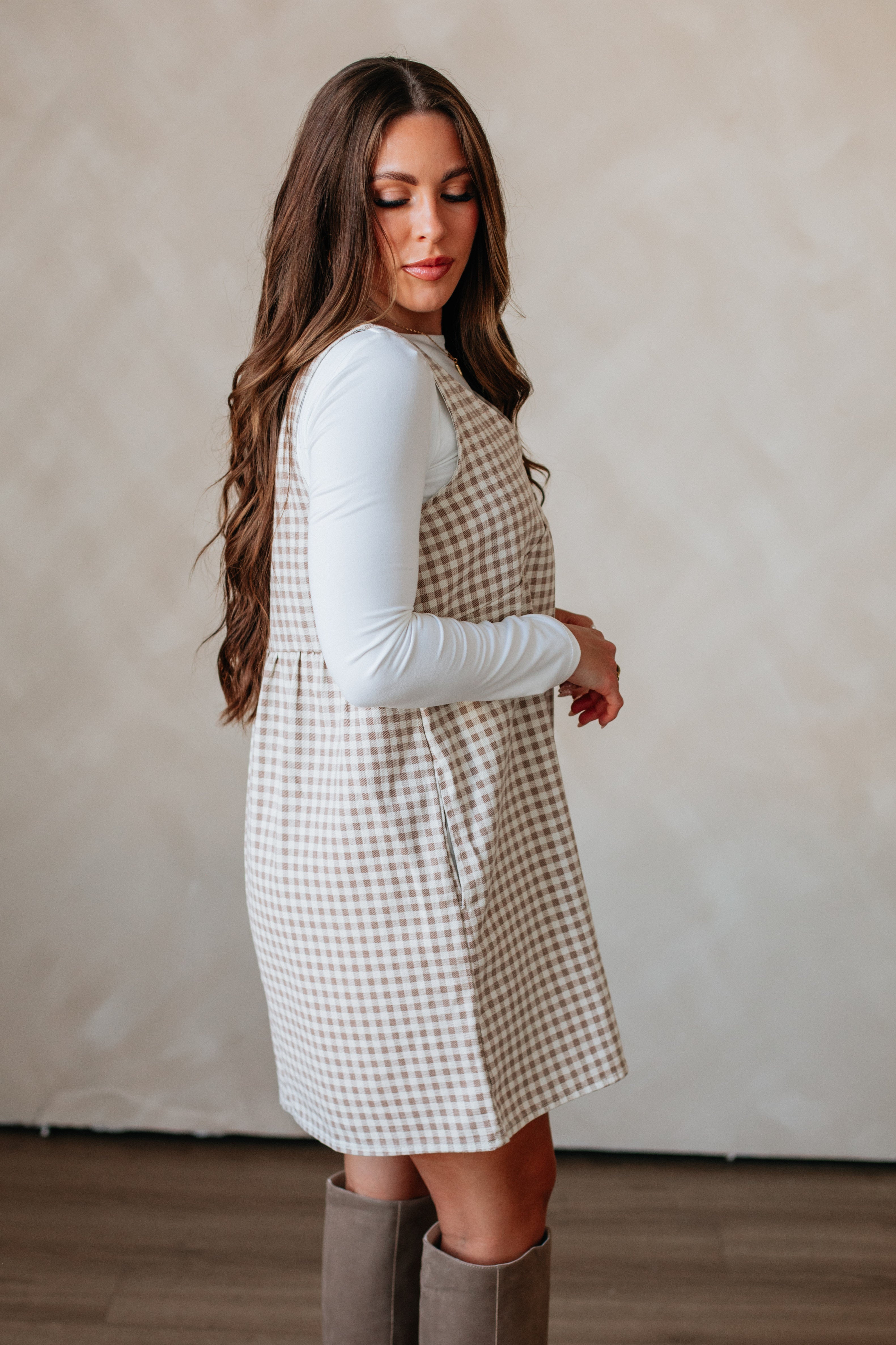 Lydie Gingham Dress