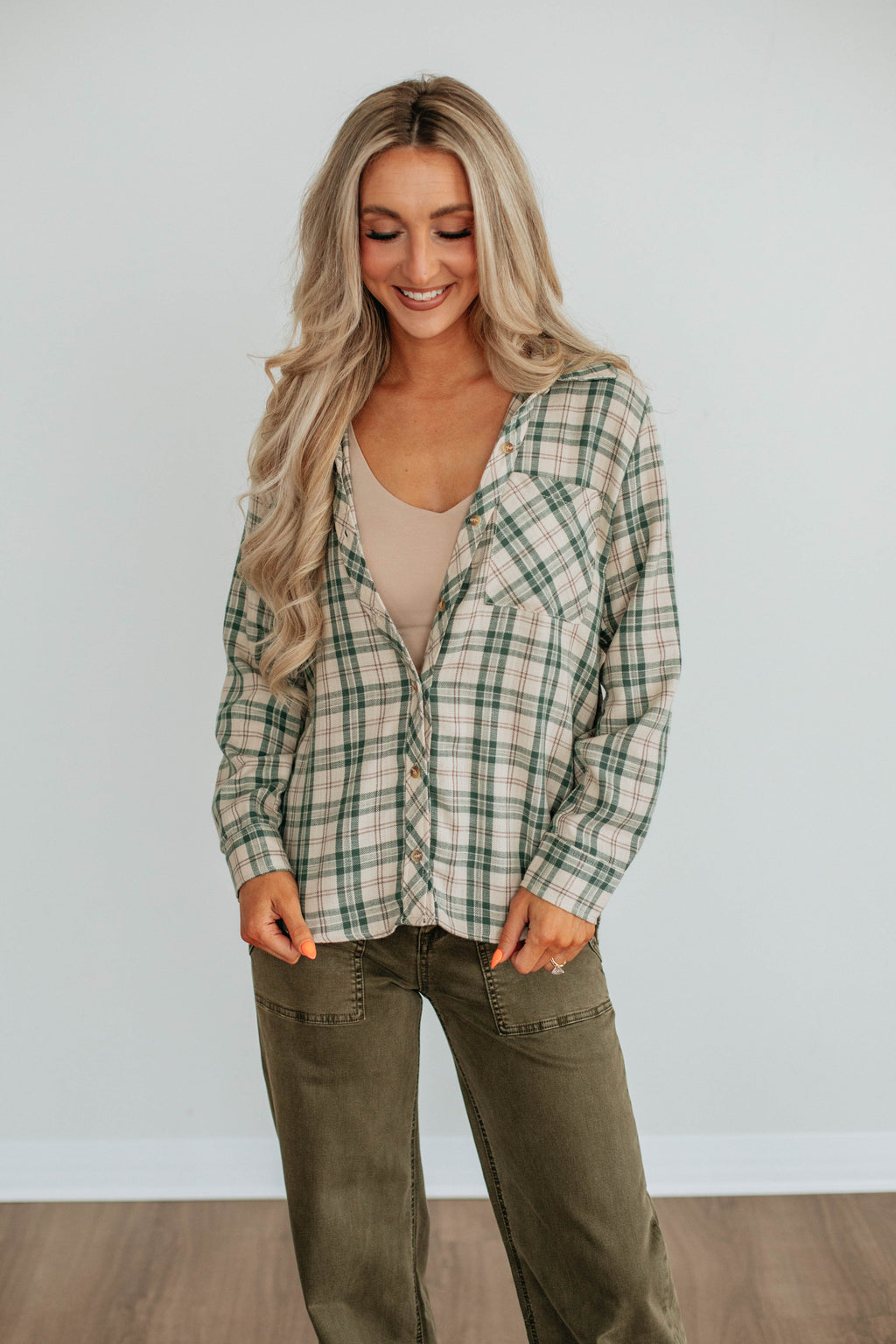 Watson Flannel Top