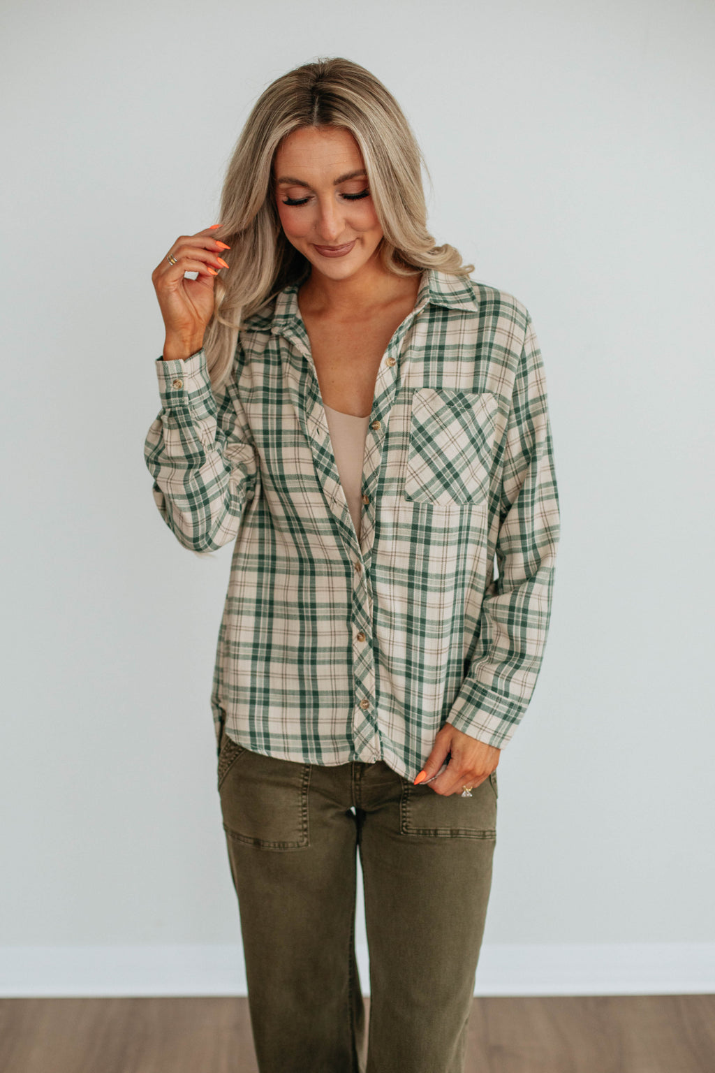 Watson Flannel Top