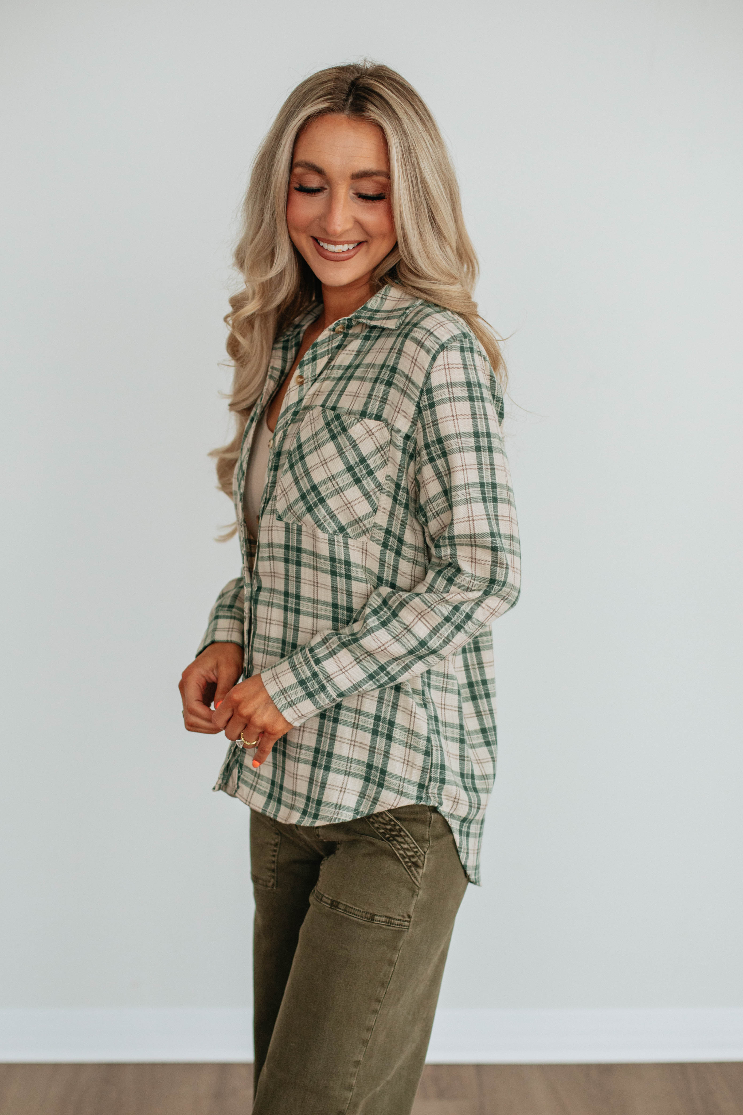 Watson Flannel Top