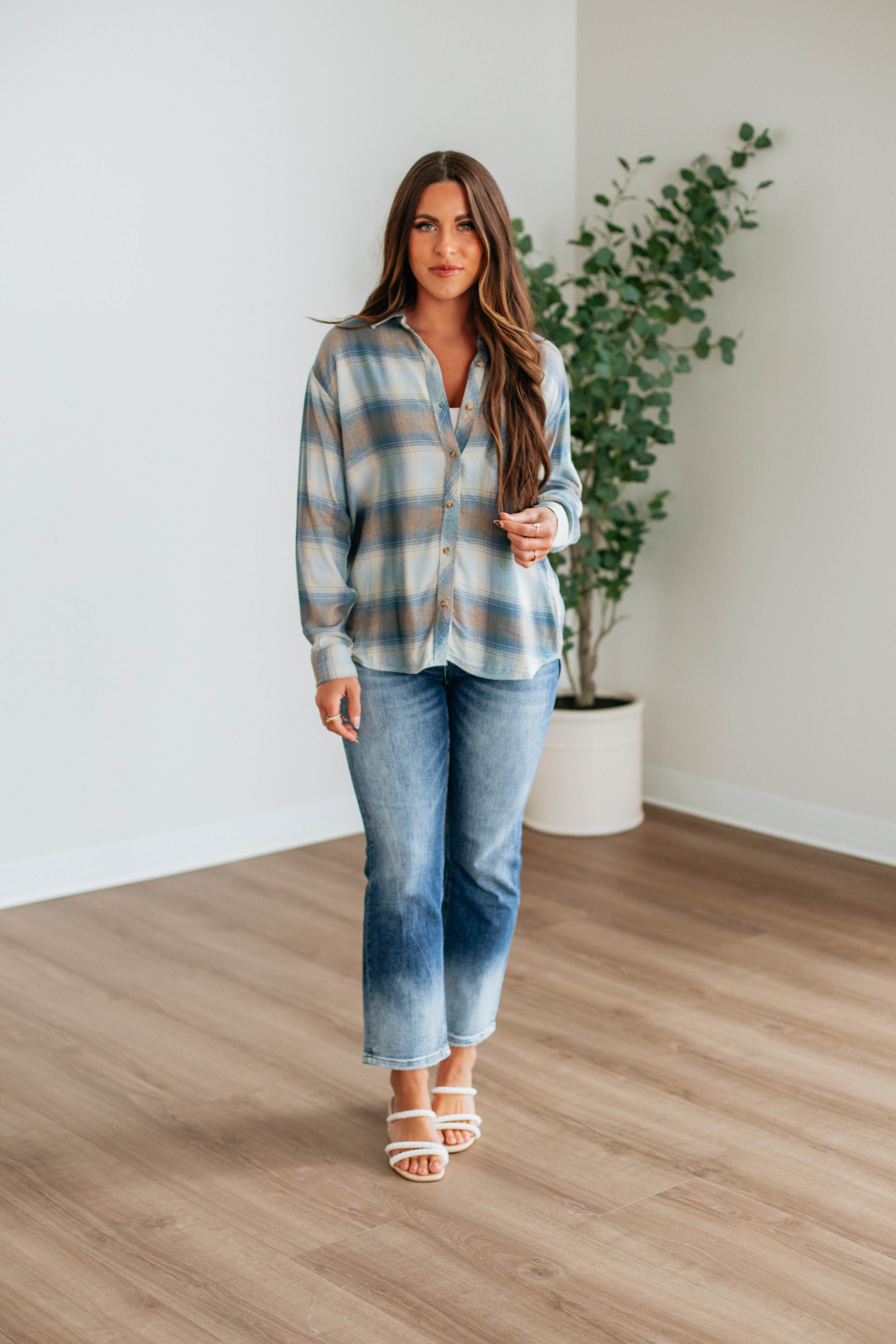 Wynnie Flannel Top