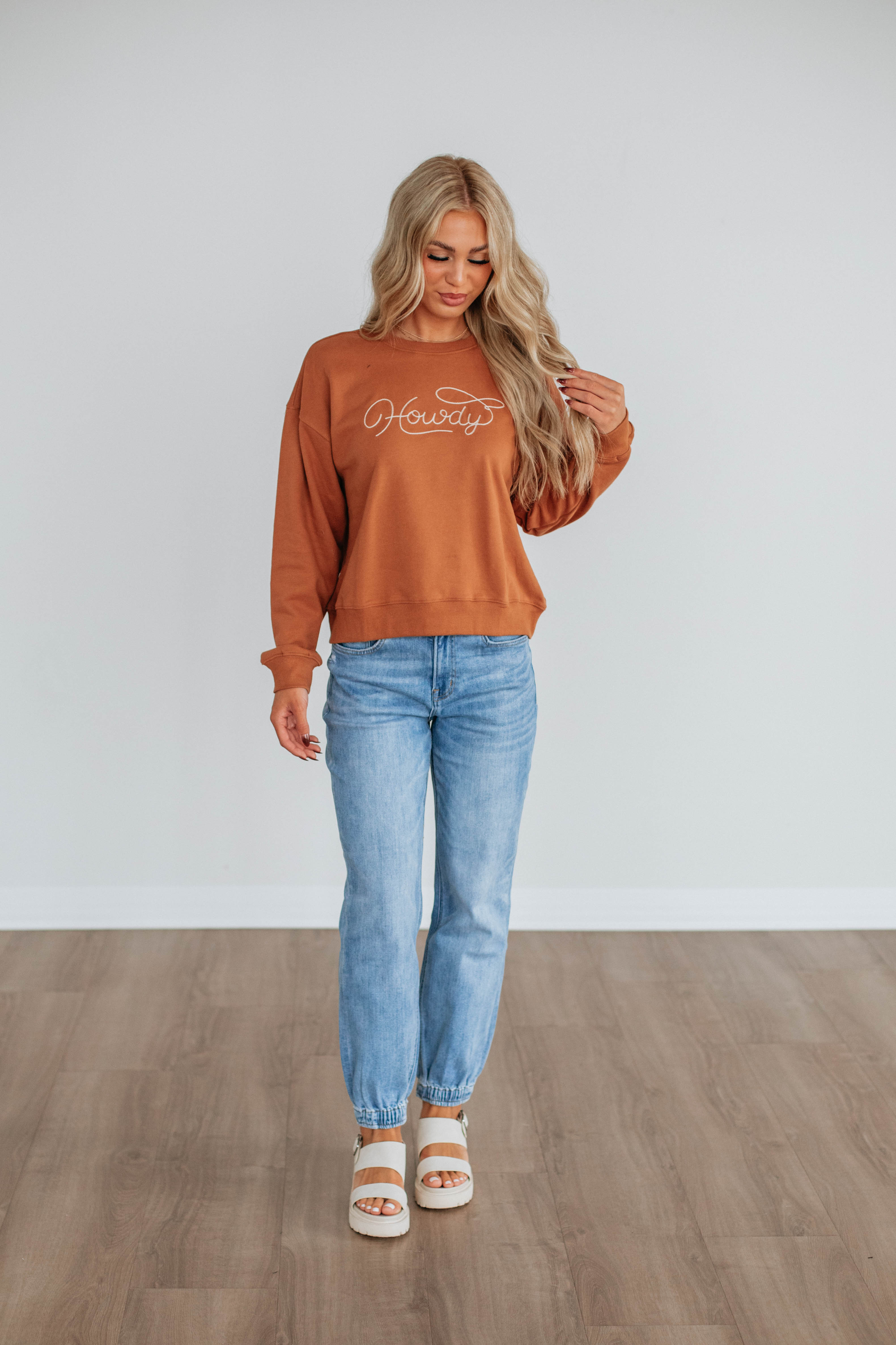 Howdy Vibes Crewneck