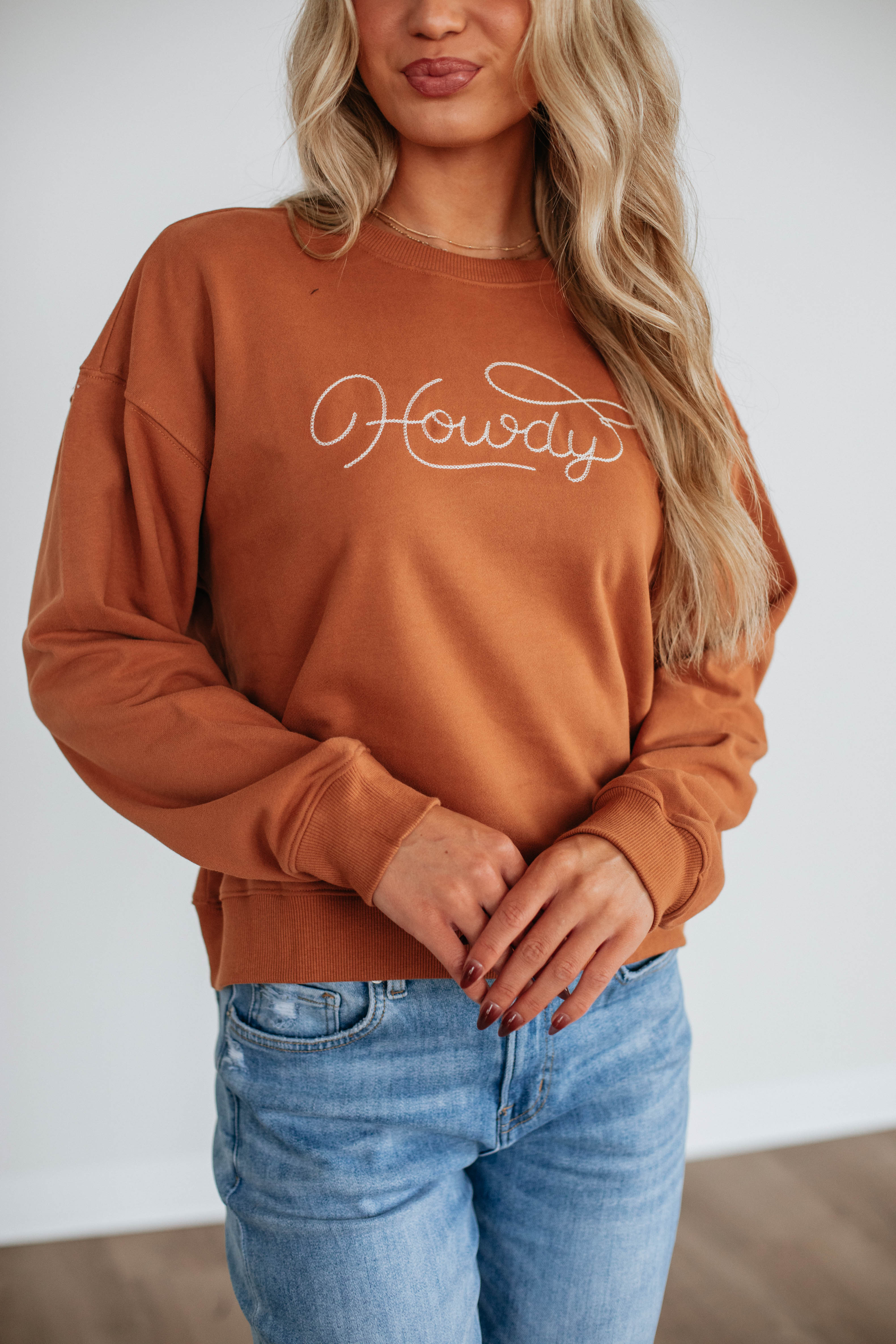 Howdy Vibes Crewneck