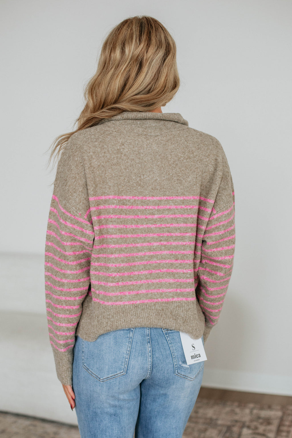 Tristen Striped Pullover