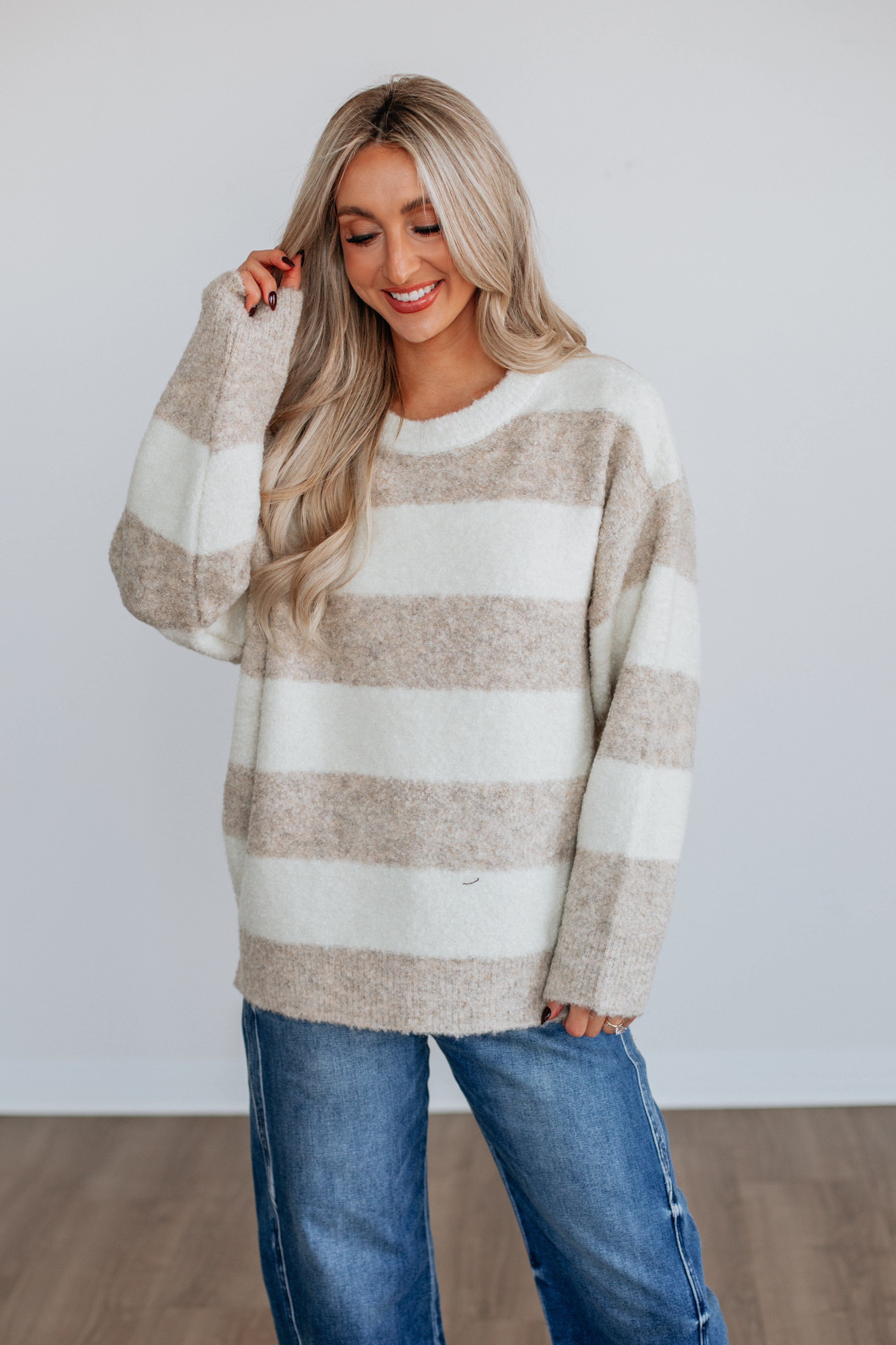 Martie Striped Sweater