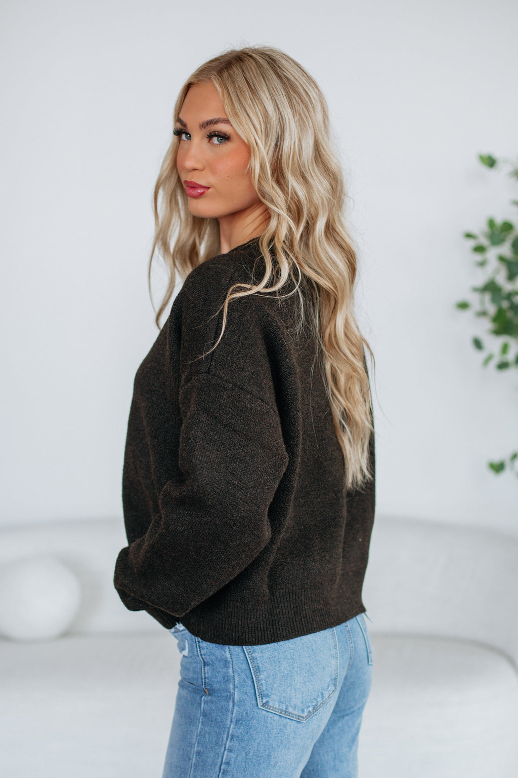 Kassi Cardigan - Coffee
