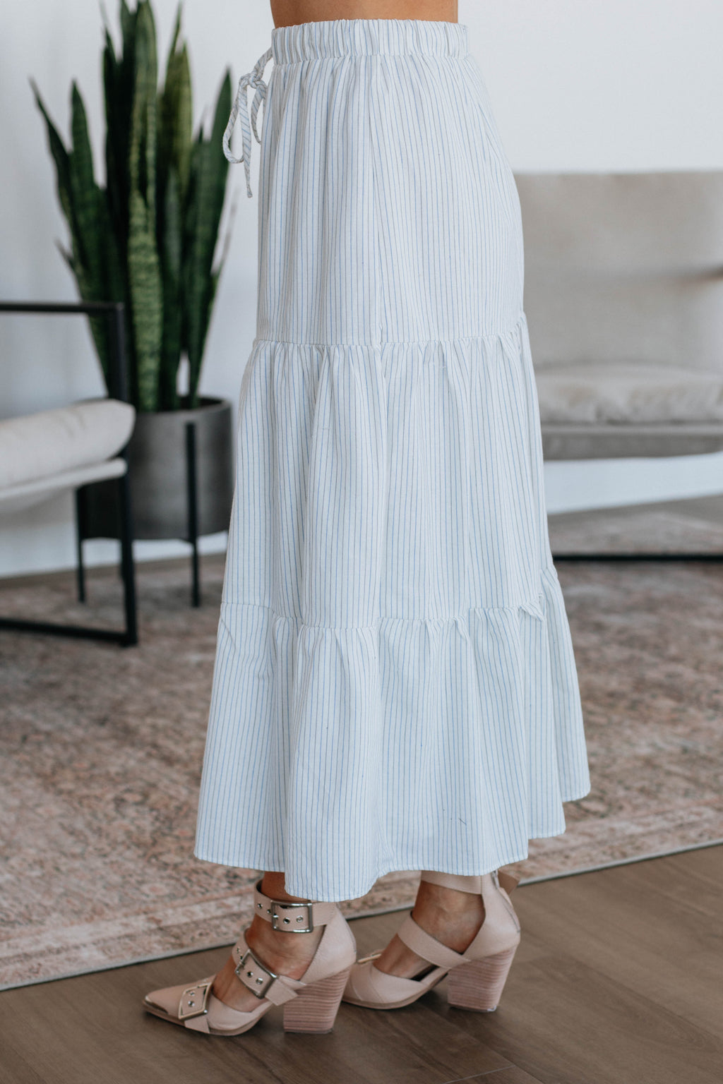 Sylvey Striped Skirt