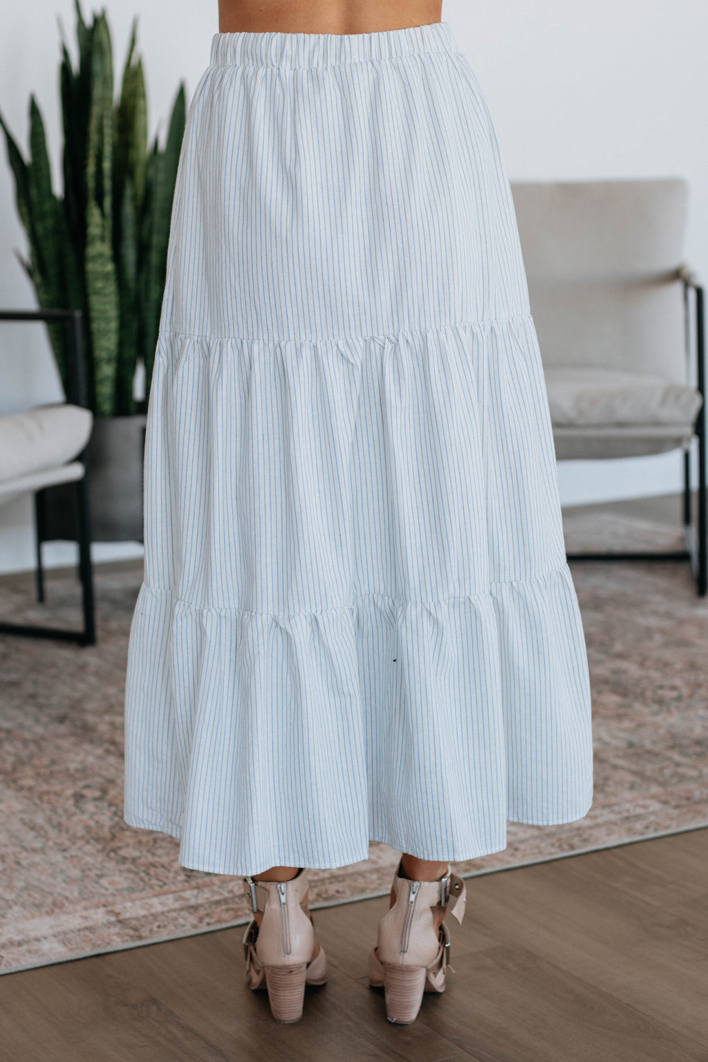 Sylvey Striped Skirt