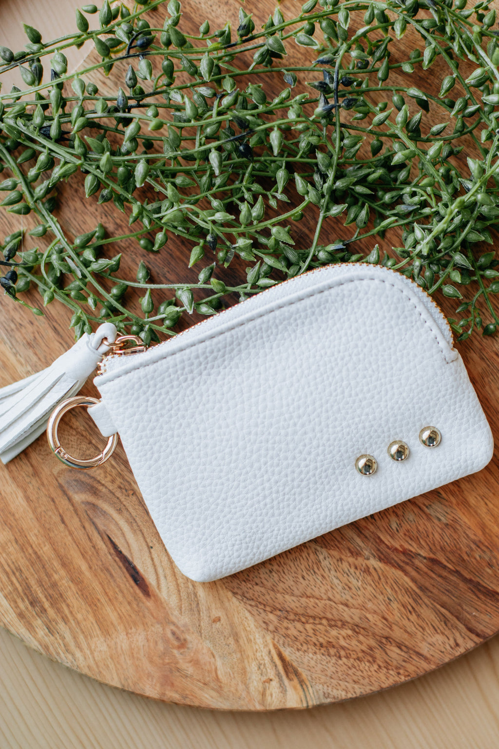 Take Me Along Wallet - Cream