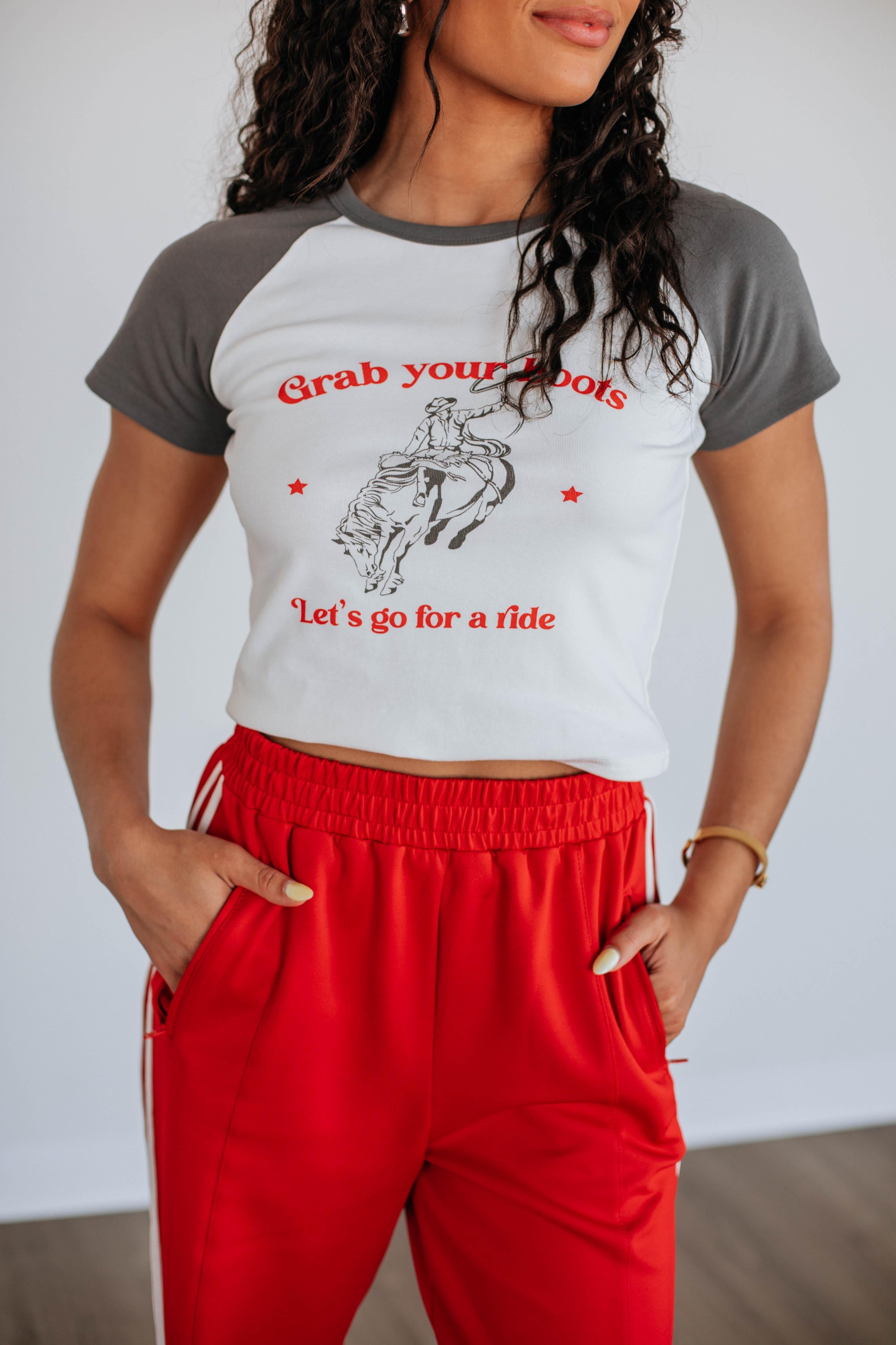 Grab Your Boots Graphic Tee