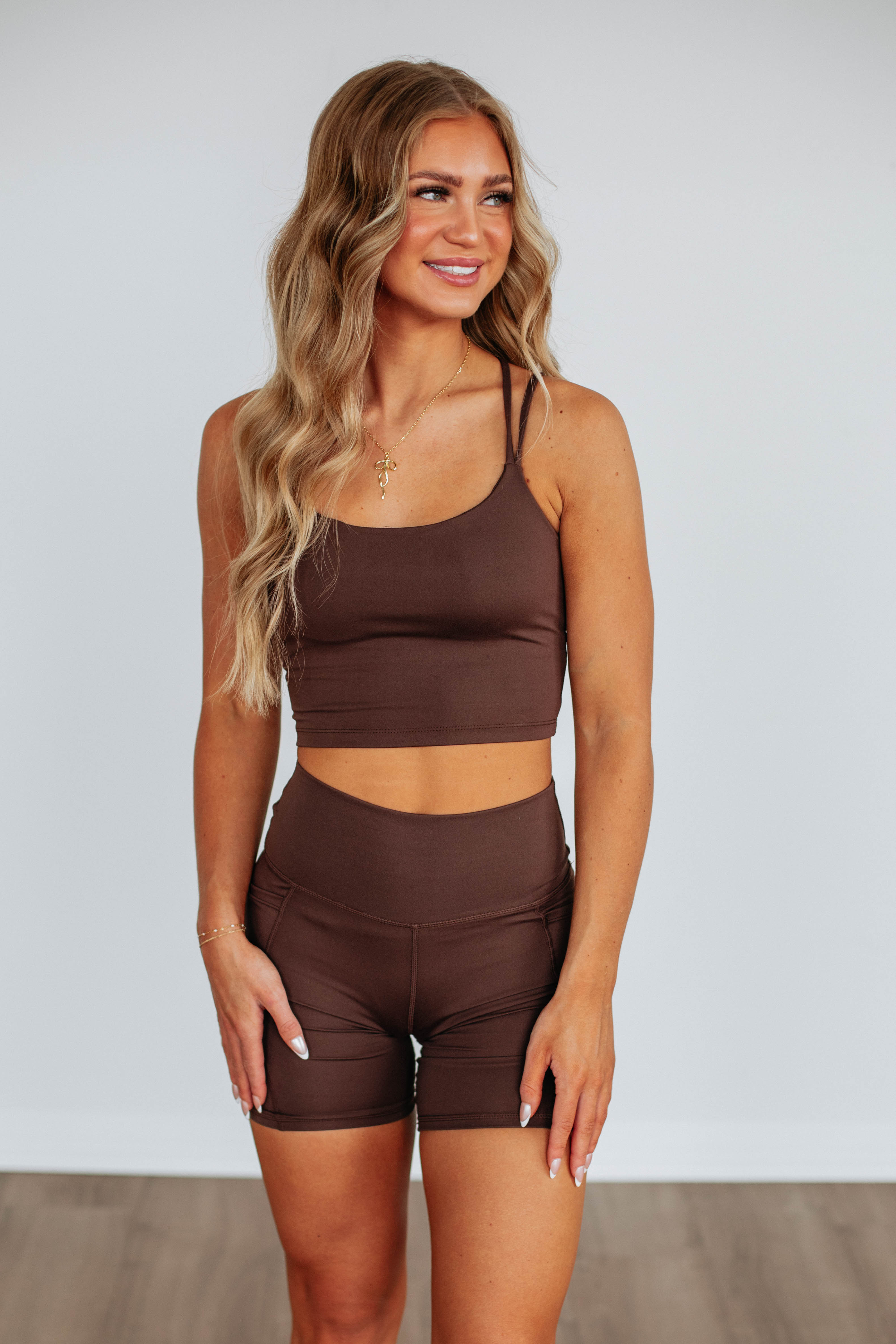 Tayten Biker Shorts - Espresso