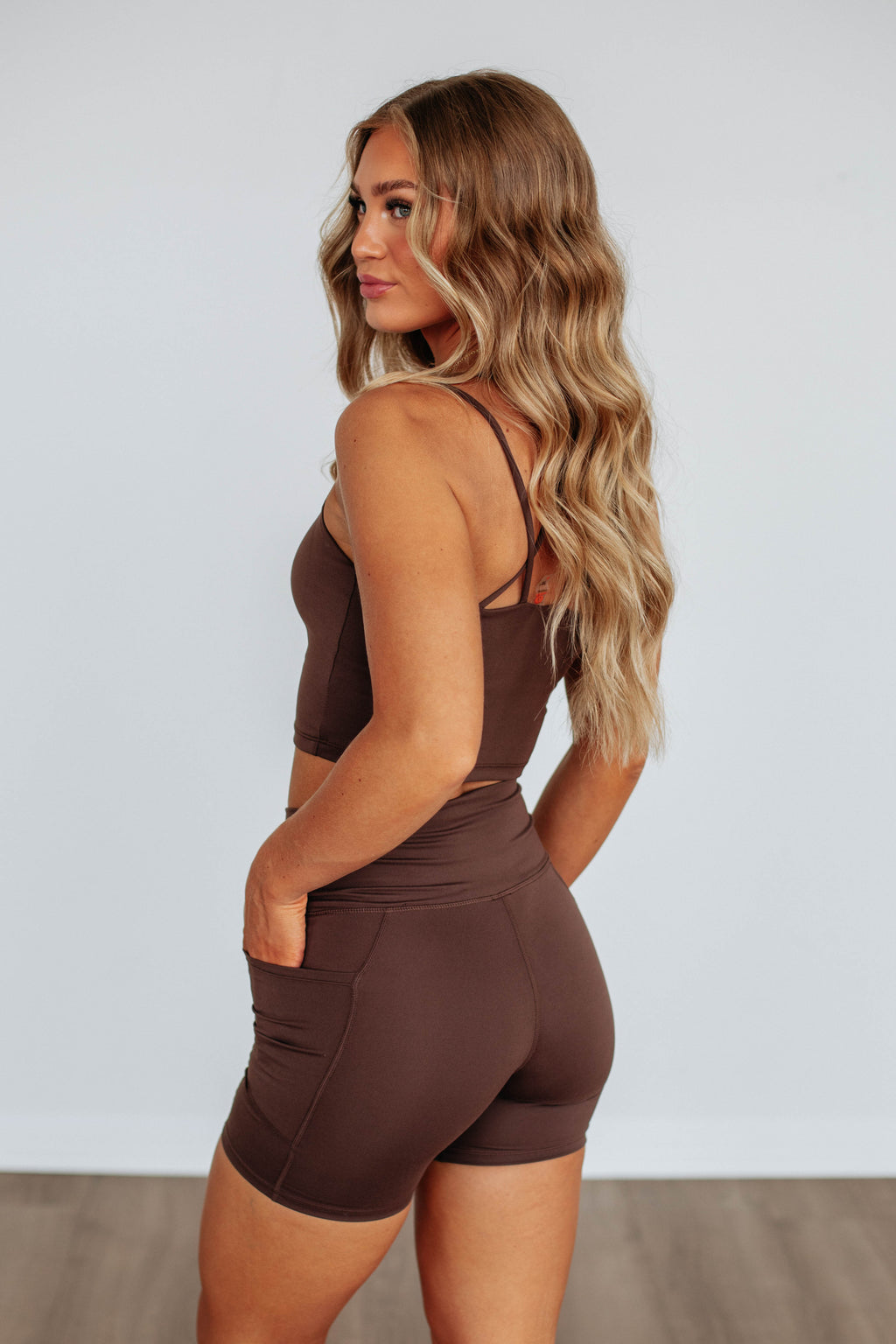 Tayten Biker Shorts - Espresso