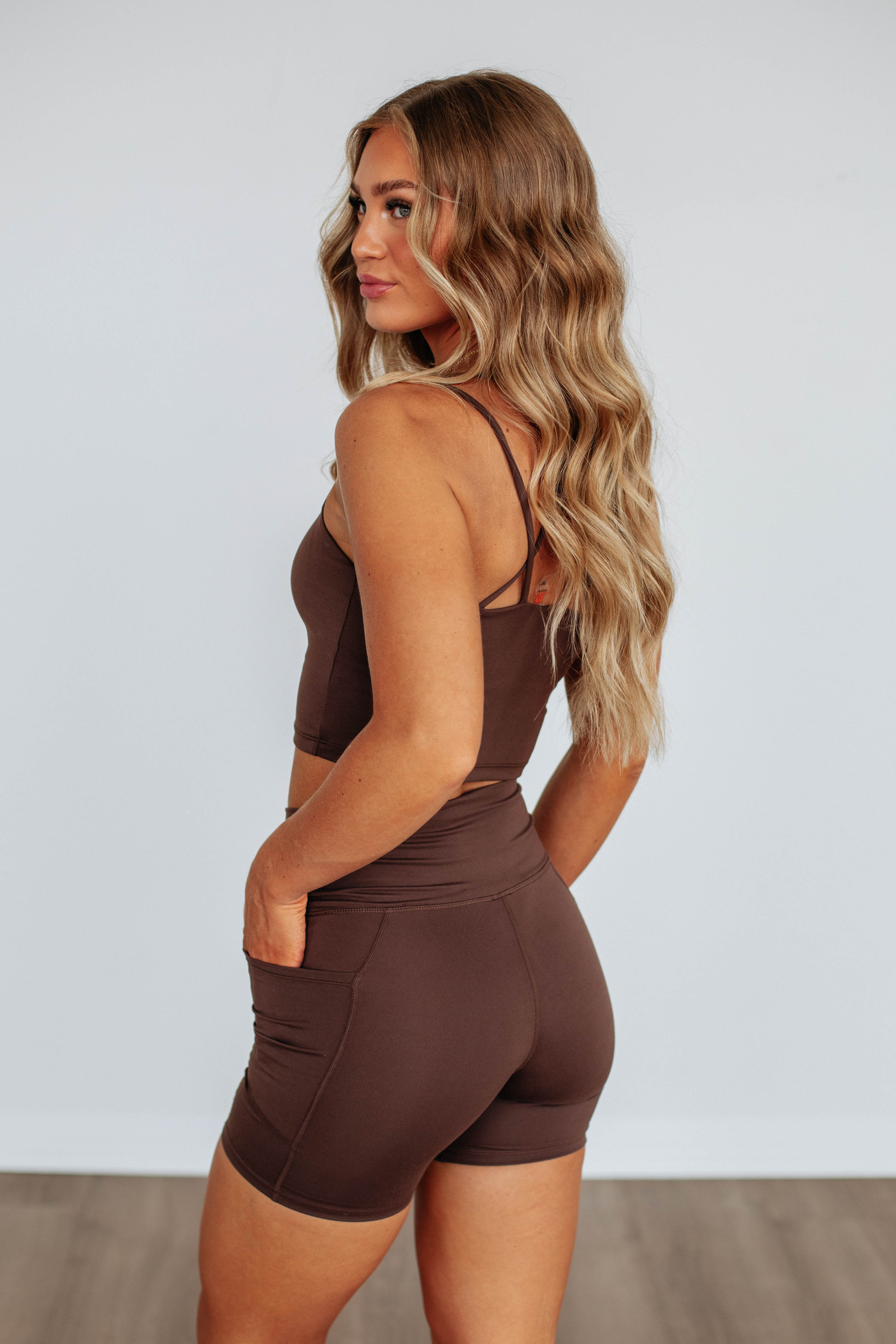 Tayten Biker Shorts - Espresso