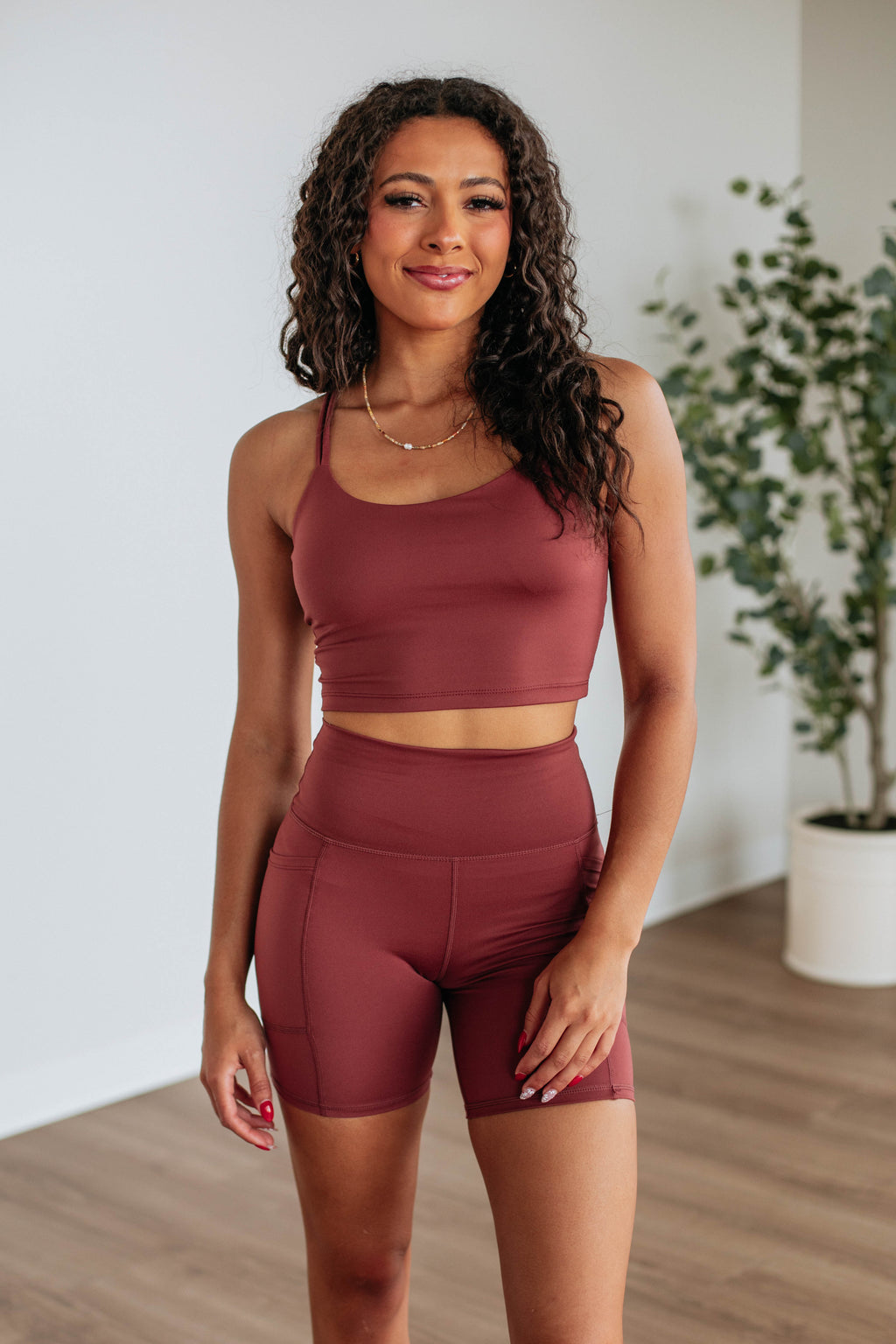 Tayten Sports Bra - Spiced Sangria