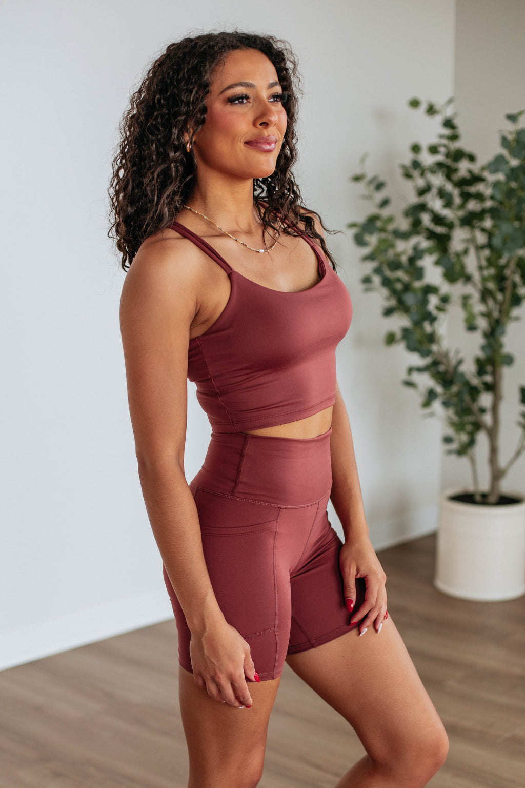 Tayten Sports Bra - Spiced Sangria