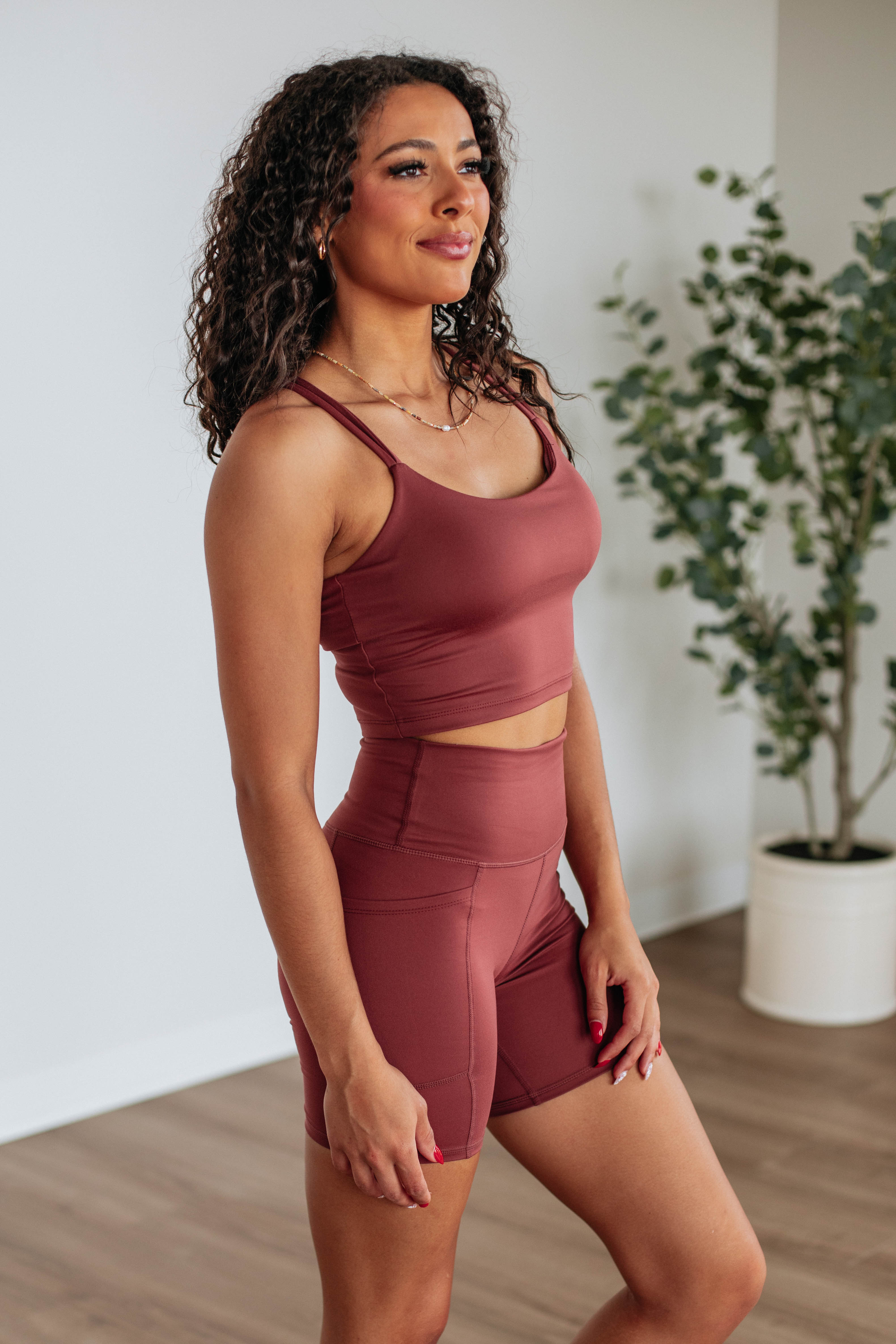 Tayten Sports Bra - Spiced Sangria