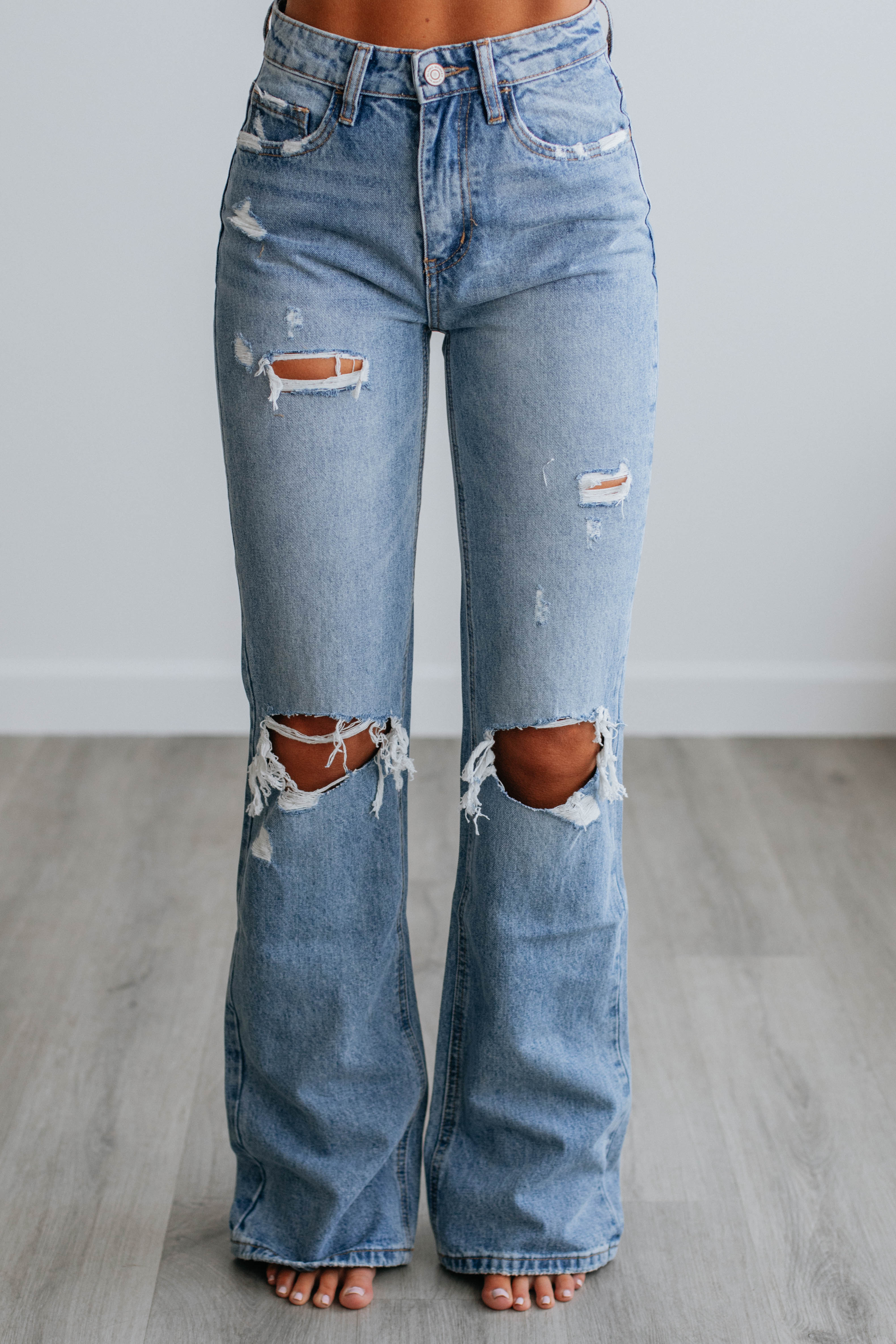 Thea Flying Monkey Jeans - Medium Wash