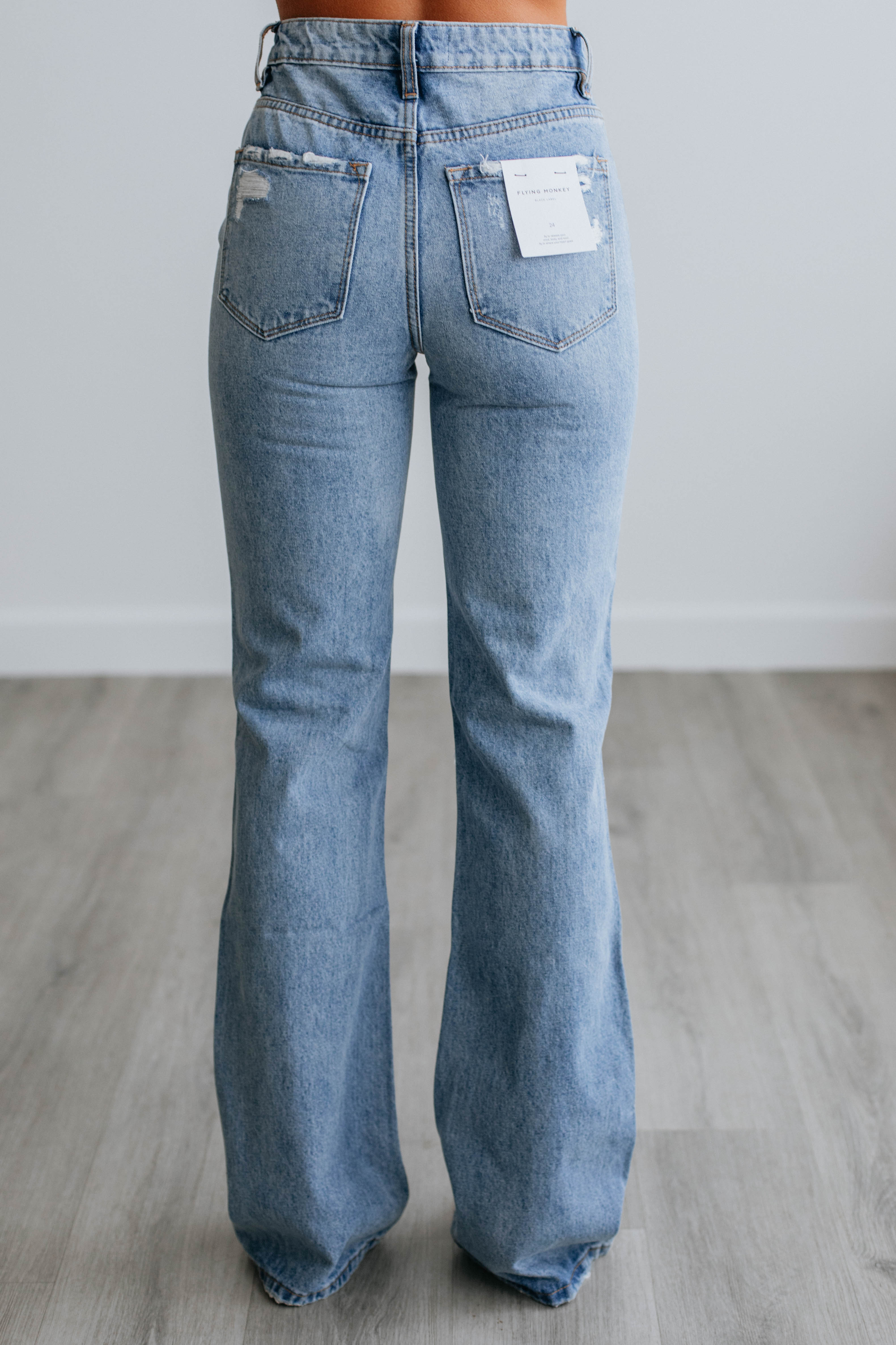 Thea Flying Monkey Jeans - Medium Wash