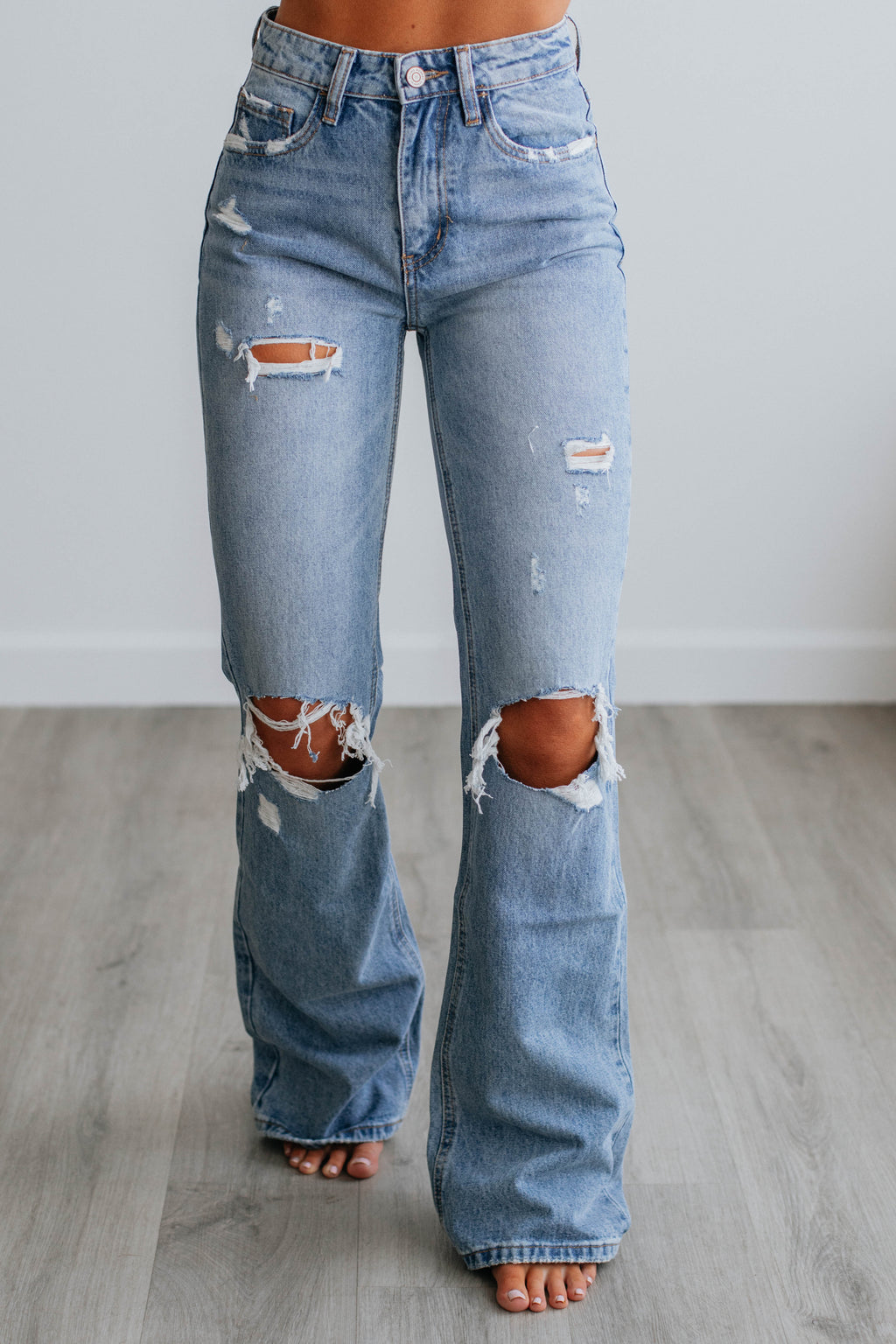 Thea Flying Monkey Jeans - Medium Wash