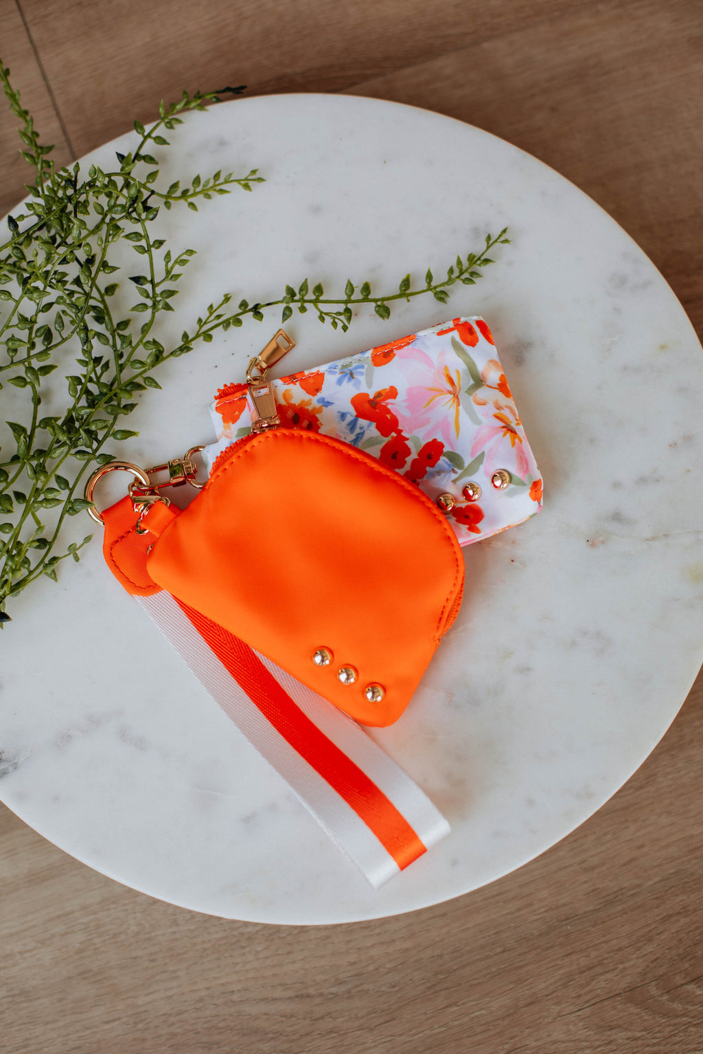 Bex Dual Wristlet - Tangerine Mix