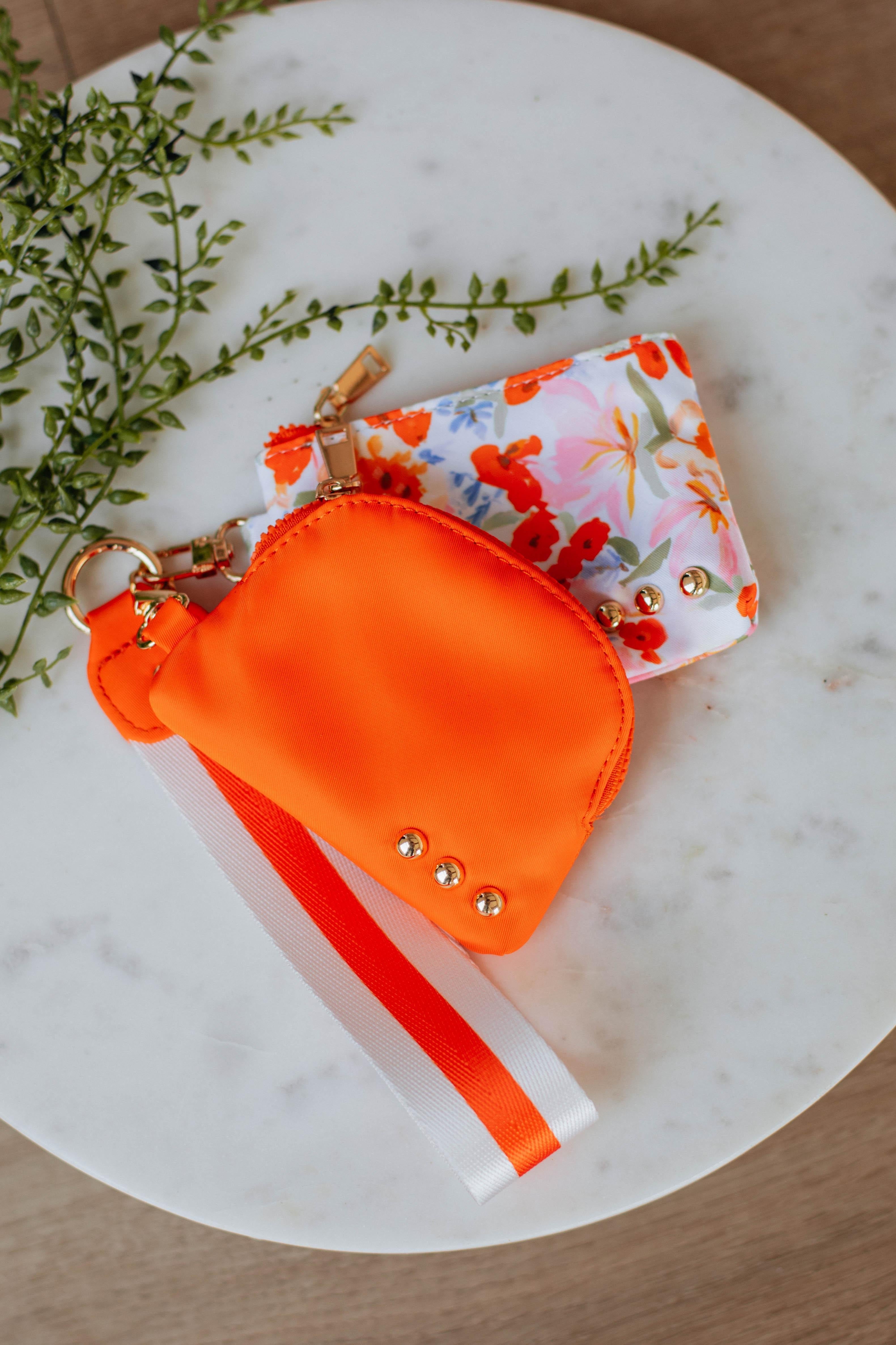 Bex Dual Wristlet - Tangerine Mix