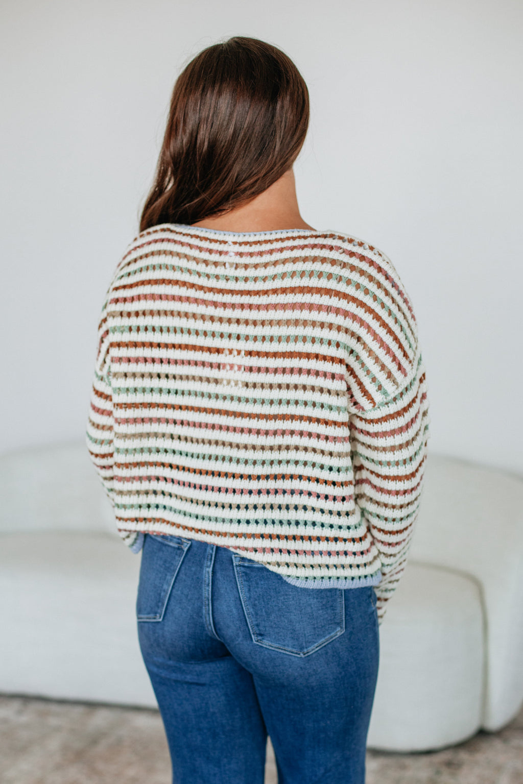 Inez Striped Sweater