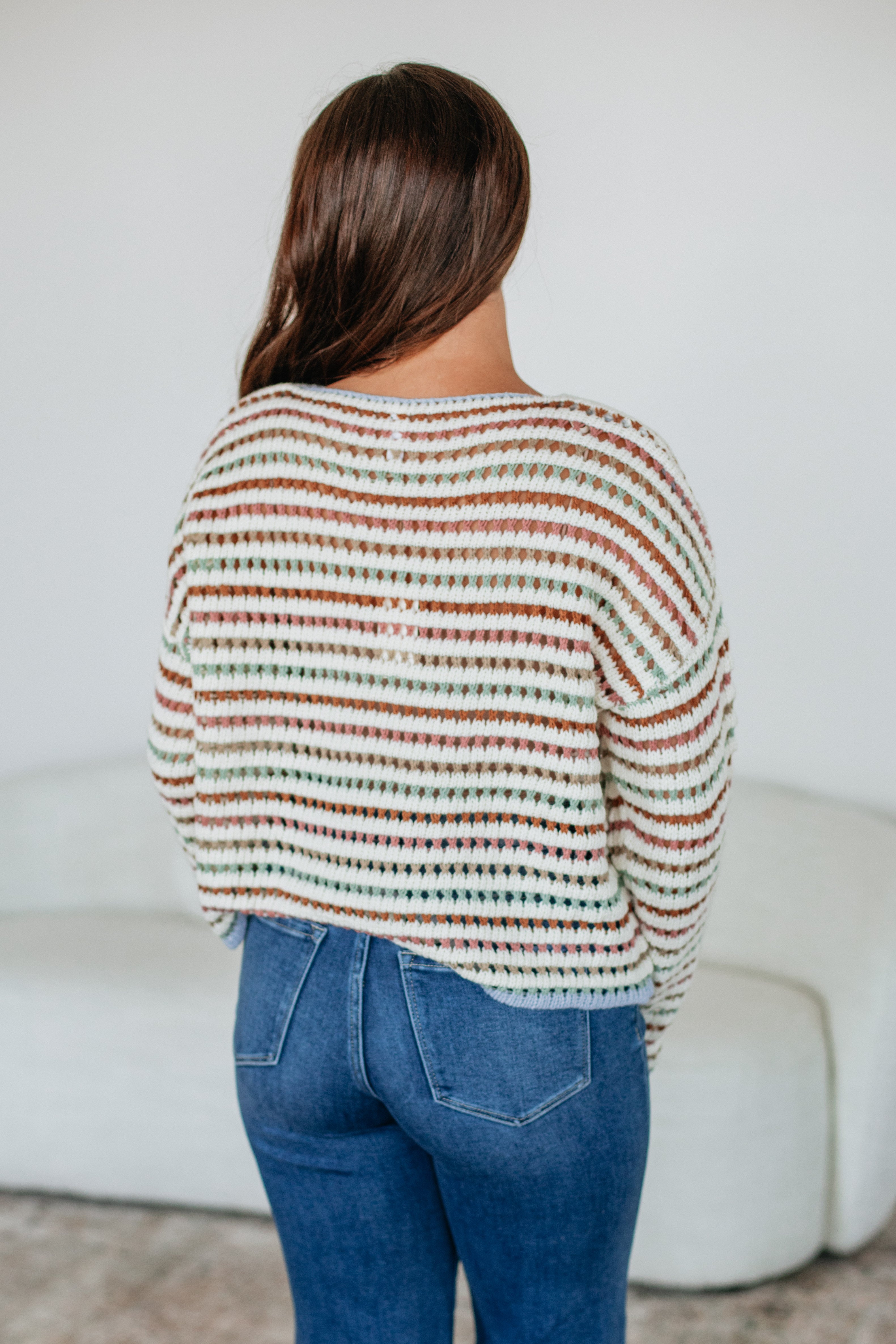 Inez Striped Sweater