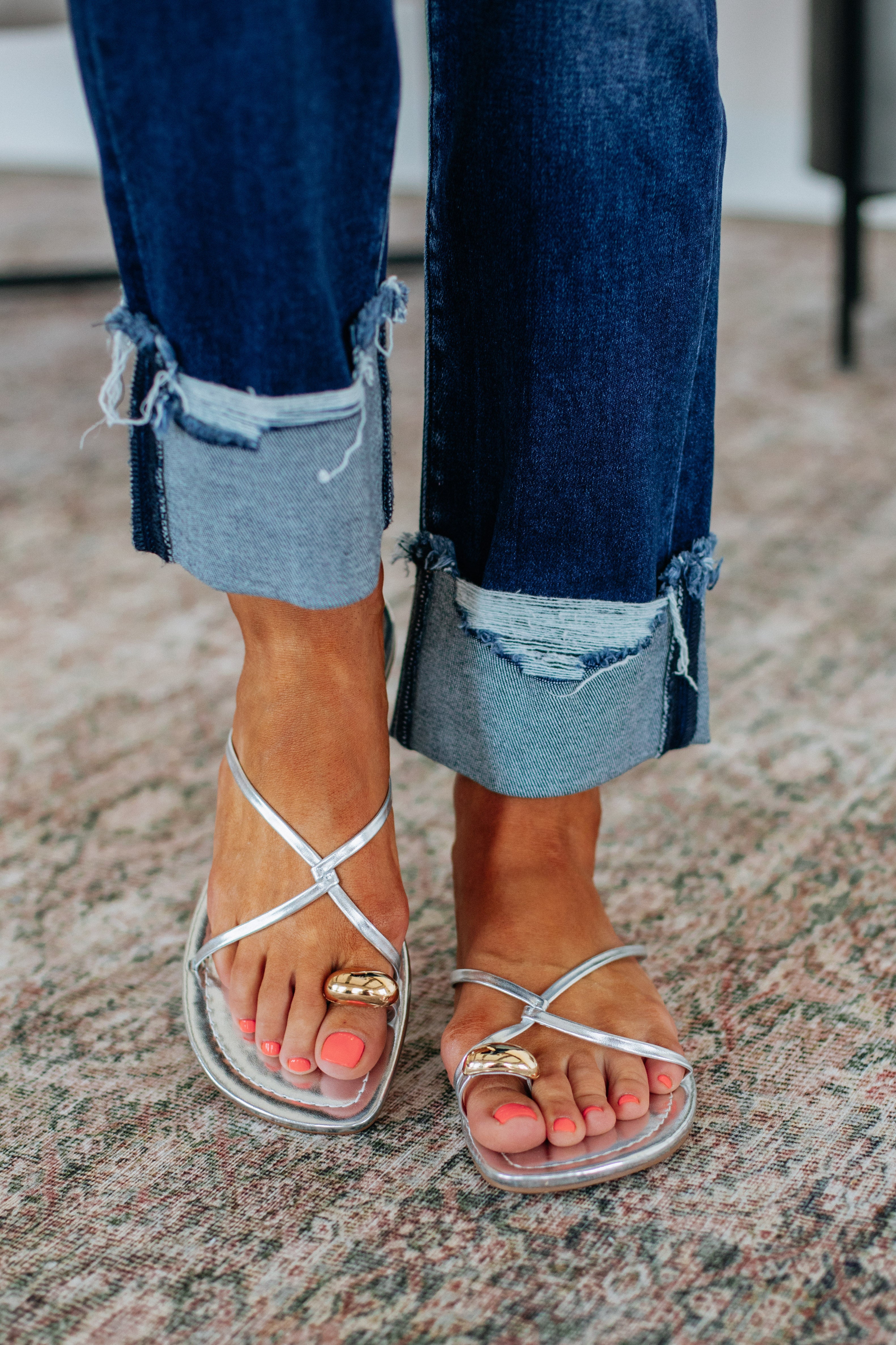 Shine & Tell Sandals