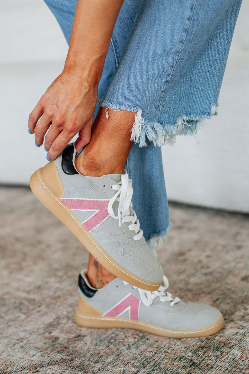 Sole Searching Sneakers - Grey Mix