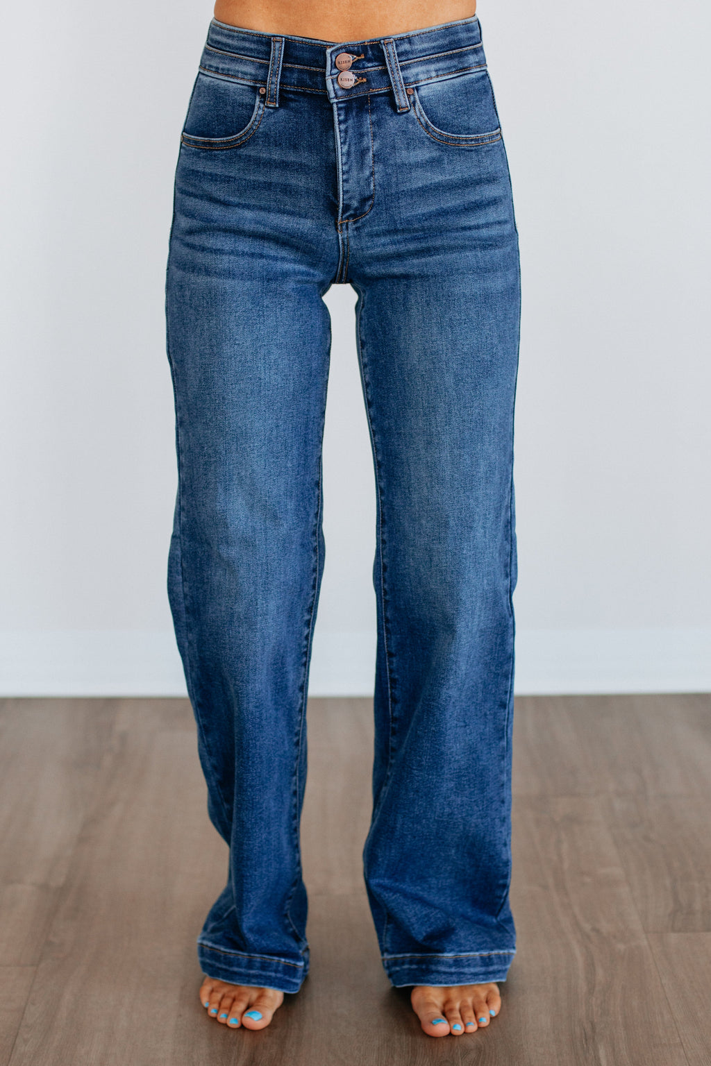 Kamiah Risen Jeans - Medium Wash